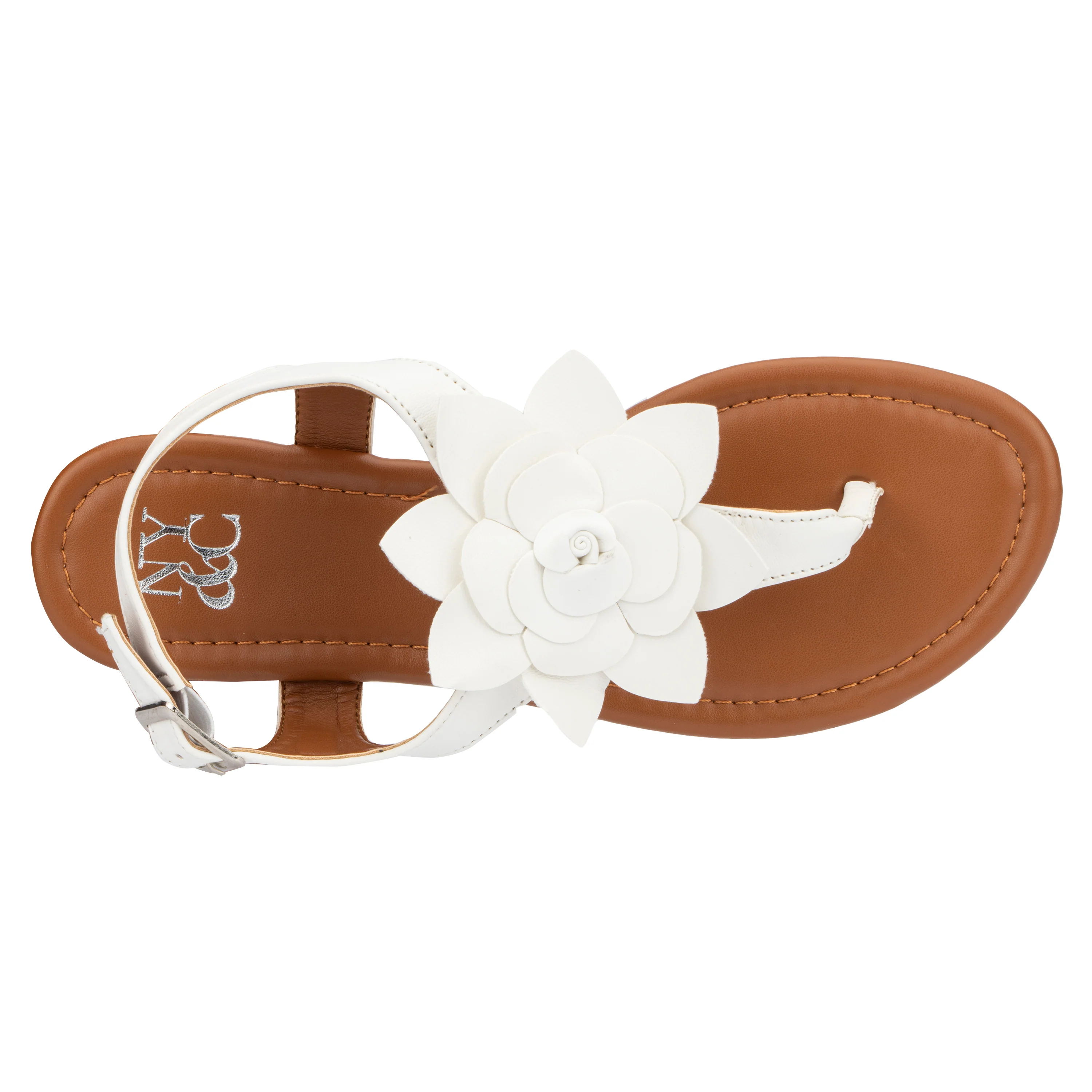 Aurelia Floral T-Strap Slides - Image 28