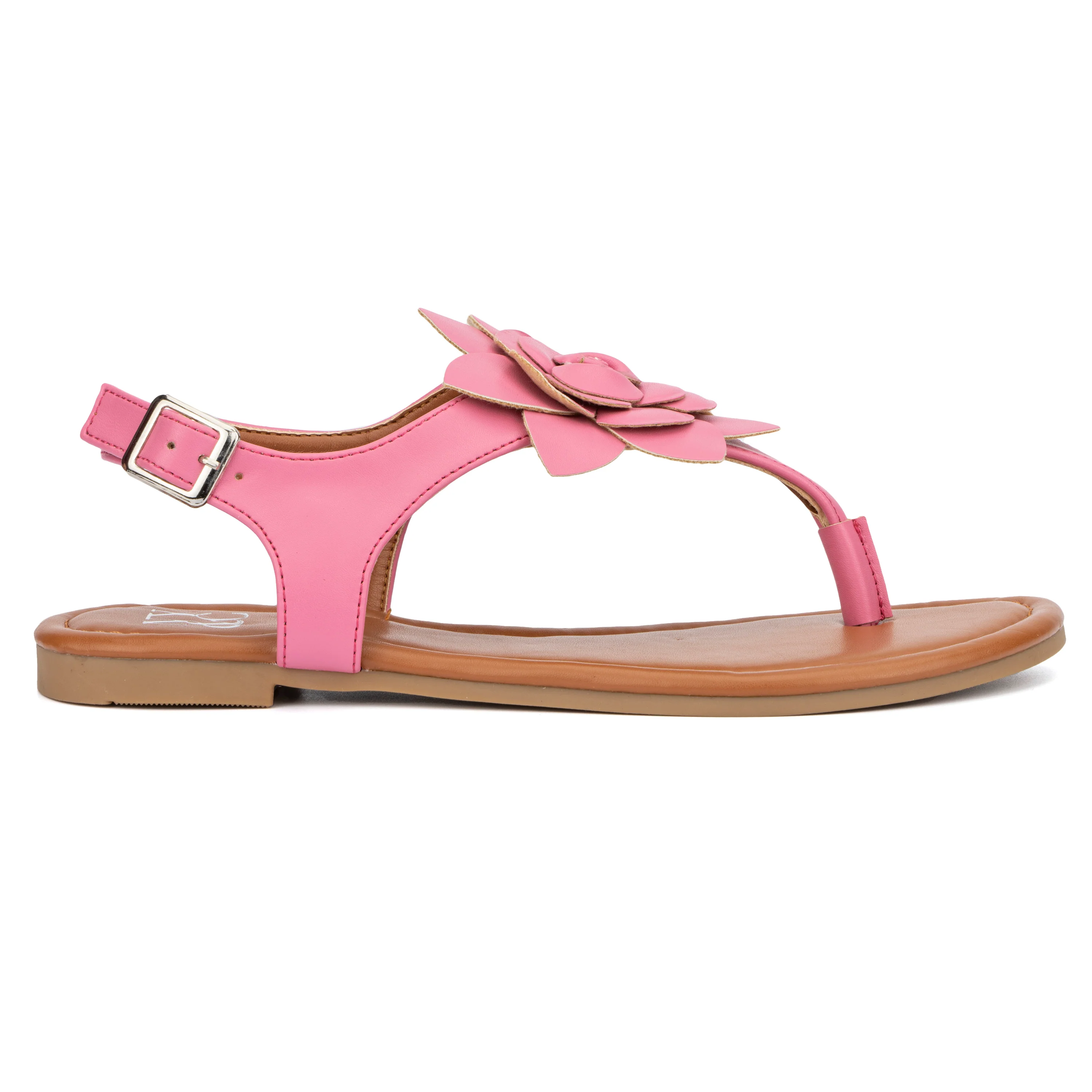 Aurelia Floral T-Strap Slides - Image 9