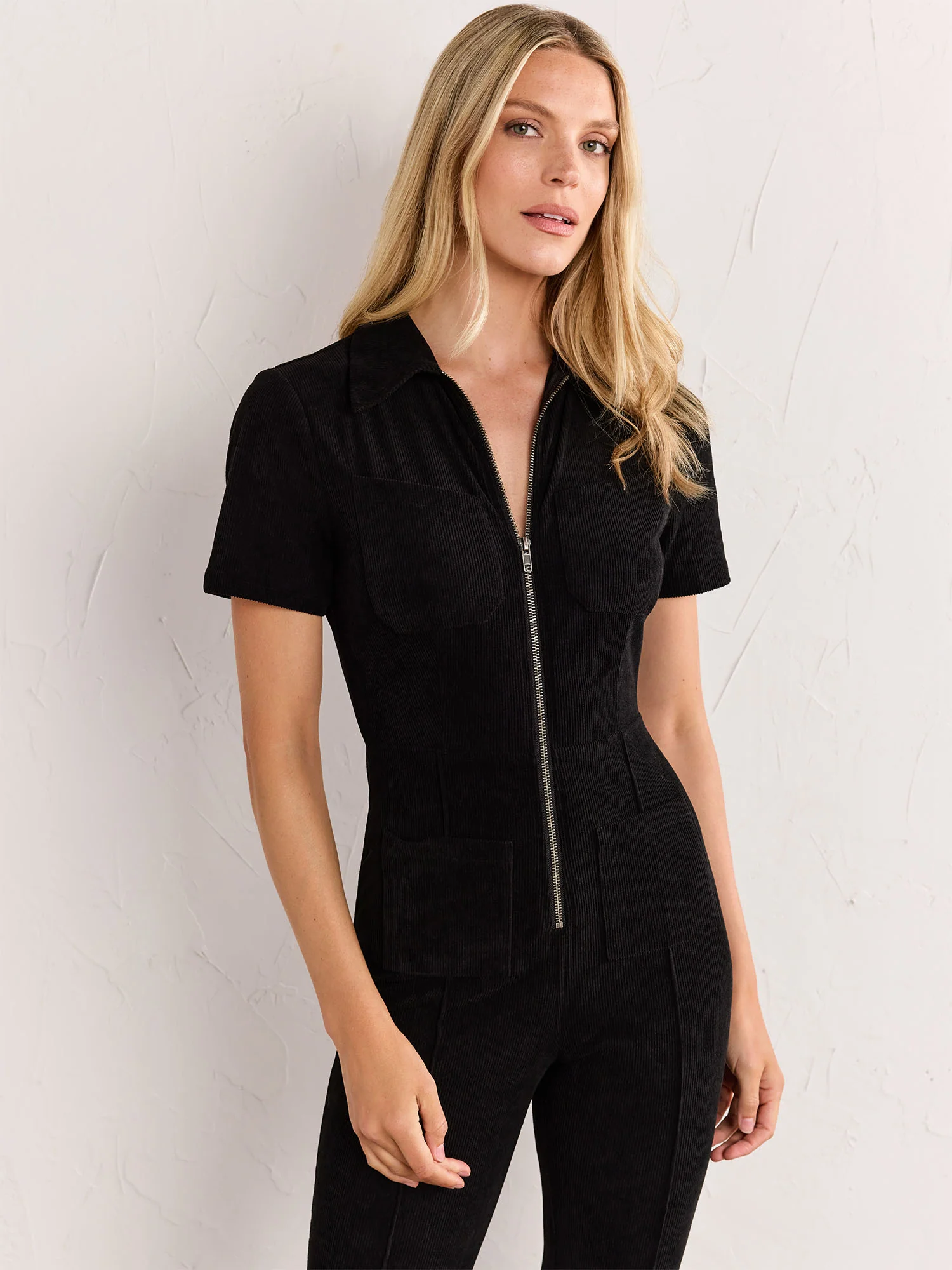 Flying Tomato Corduroy Front Zip Jumpsuit - Brands We Love - Image 3