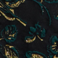 Floral Brocade A-line Skirt - Image 5