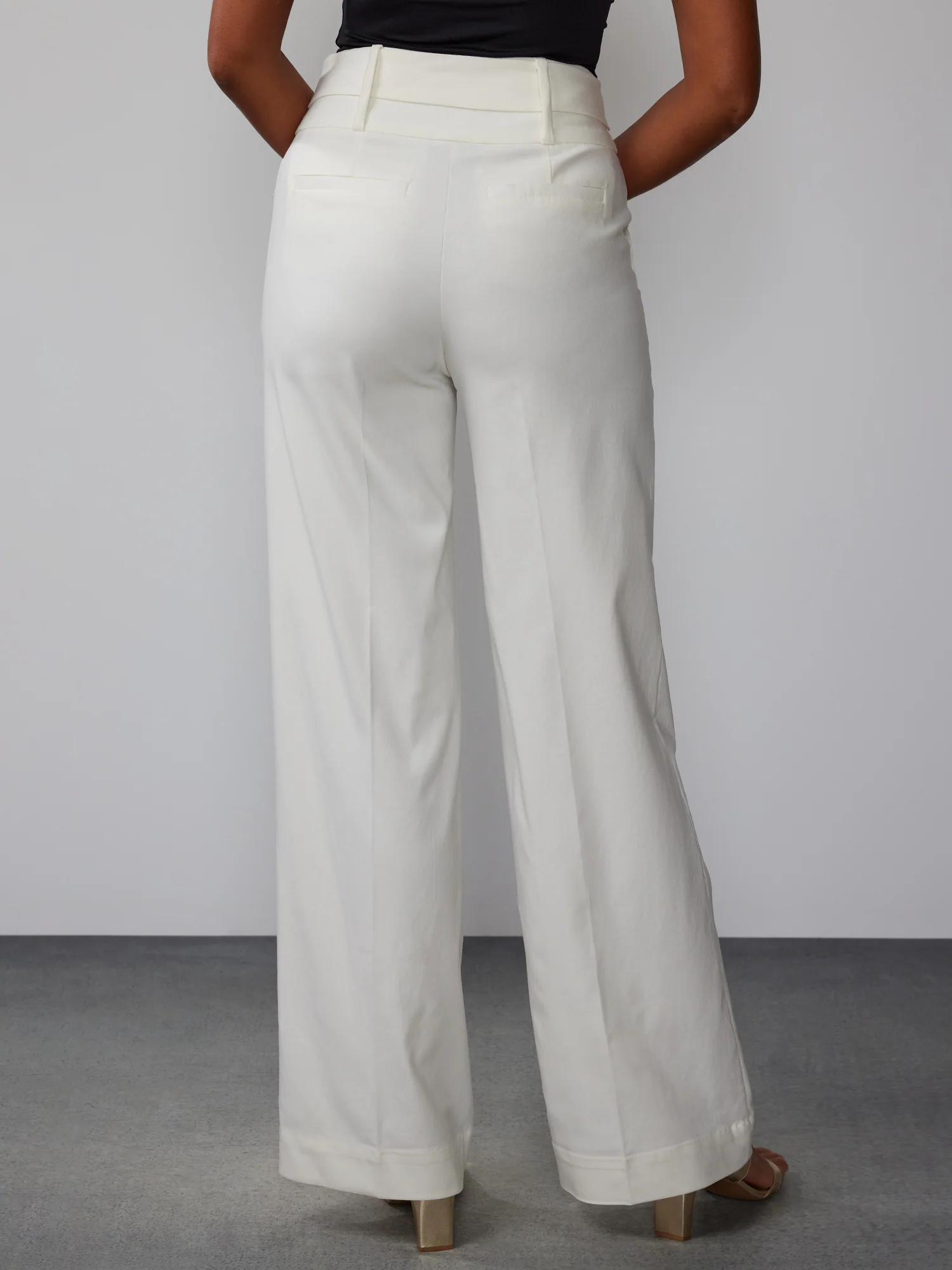 Wide Leg Tie Waist Pant - Image 3