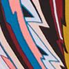 Abstract-Print Wrap-Front Blouse - Image 4