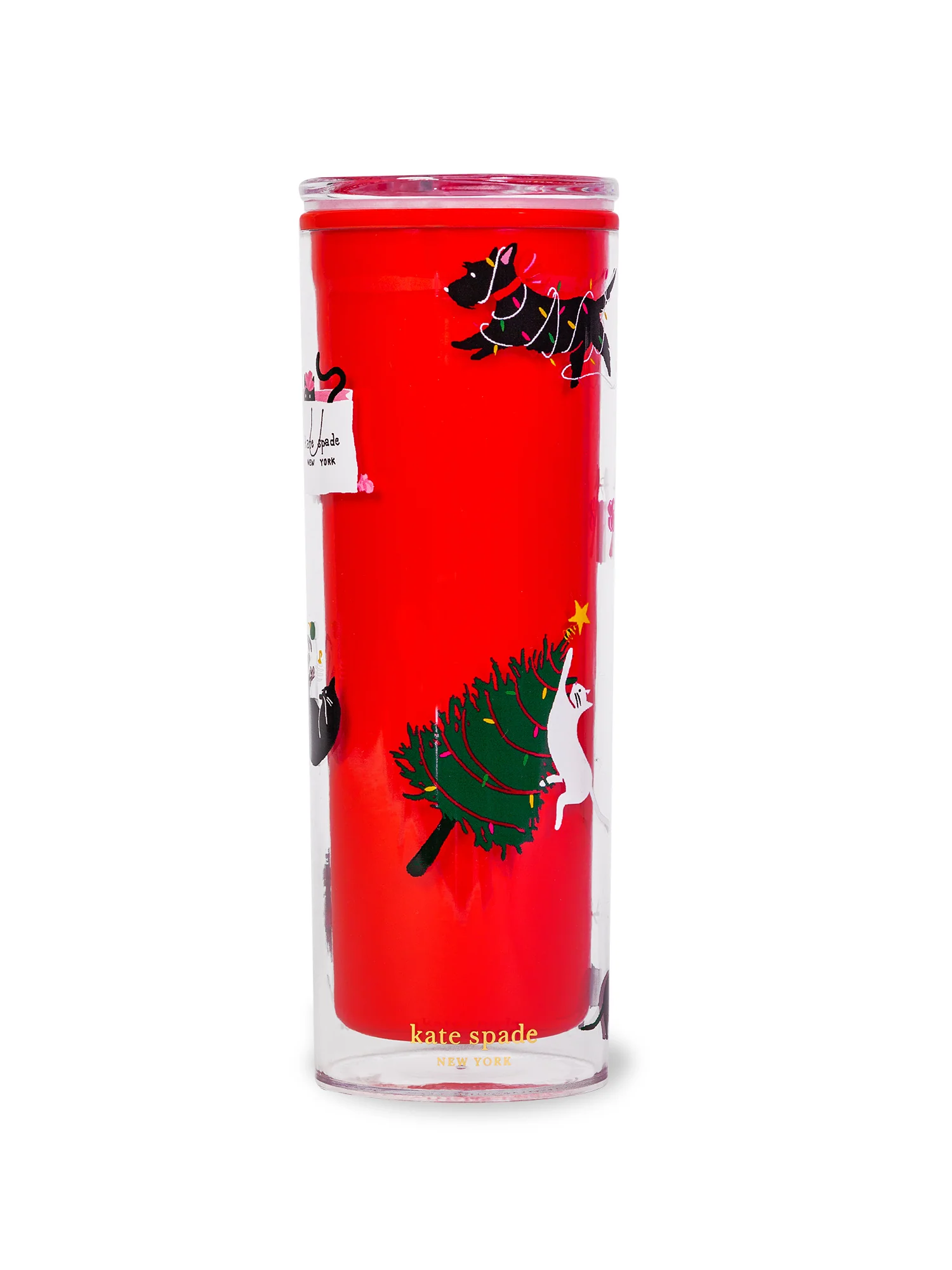Acrylic Thermal Mug, Deck the Paws - Kate Spade New York - Image 2