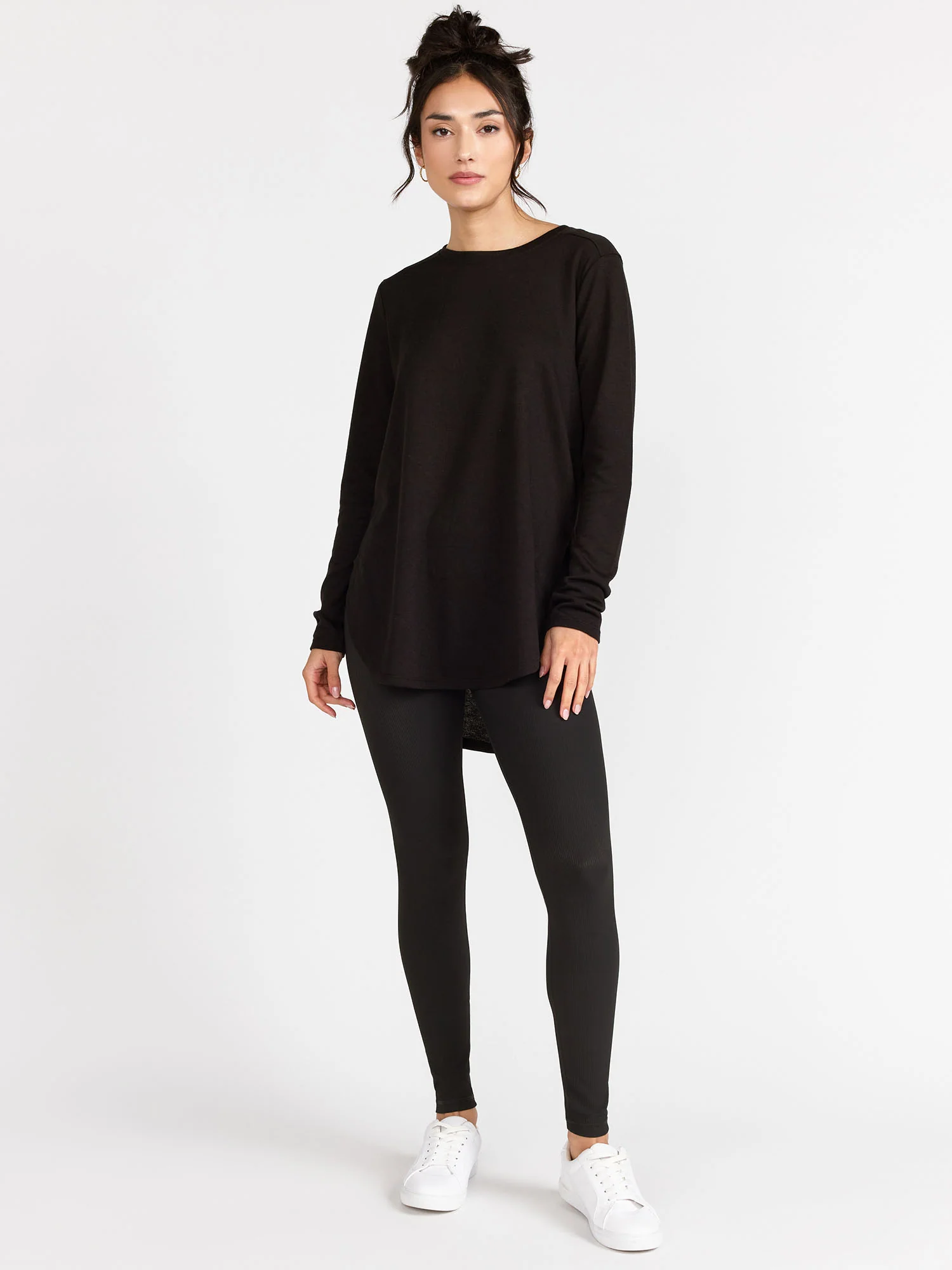 Mono B Active Dropped Shoulder Side Slit Top - Brands We Love - Image 3