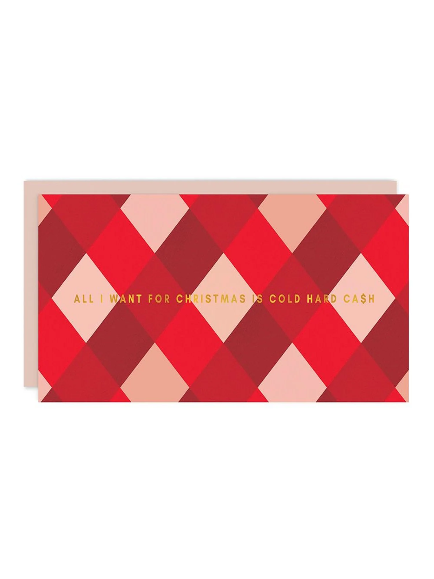 Girl w/ Knife All I Want Is Cash Greeting Card - Brands We Love - Image 2