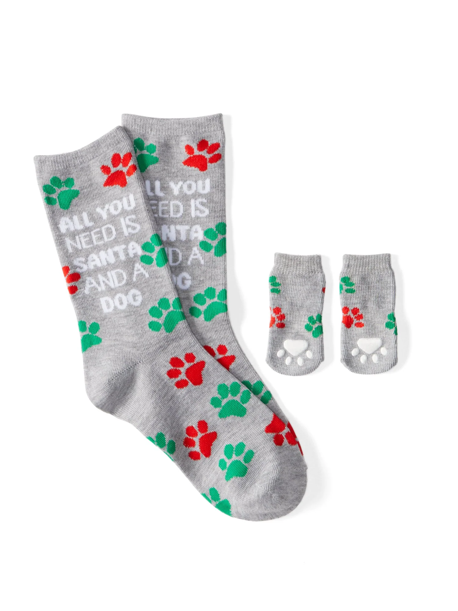 All You Need Matching Mom & Dog Socks Set - Image 2