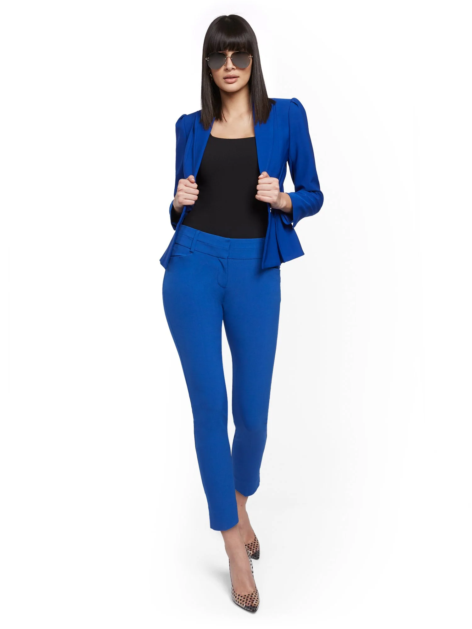 Ankle Pant - Modern Fit - Double Stretch - 7th Avenue - Image 3