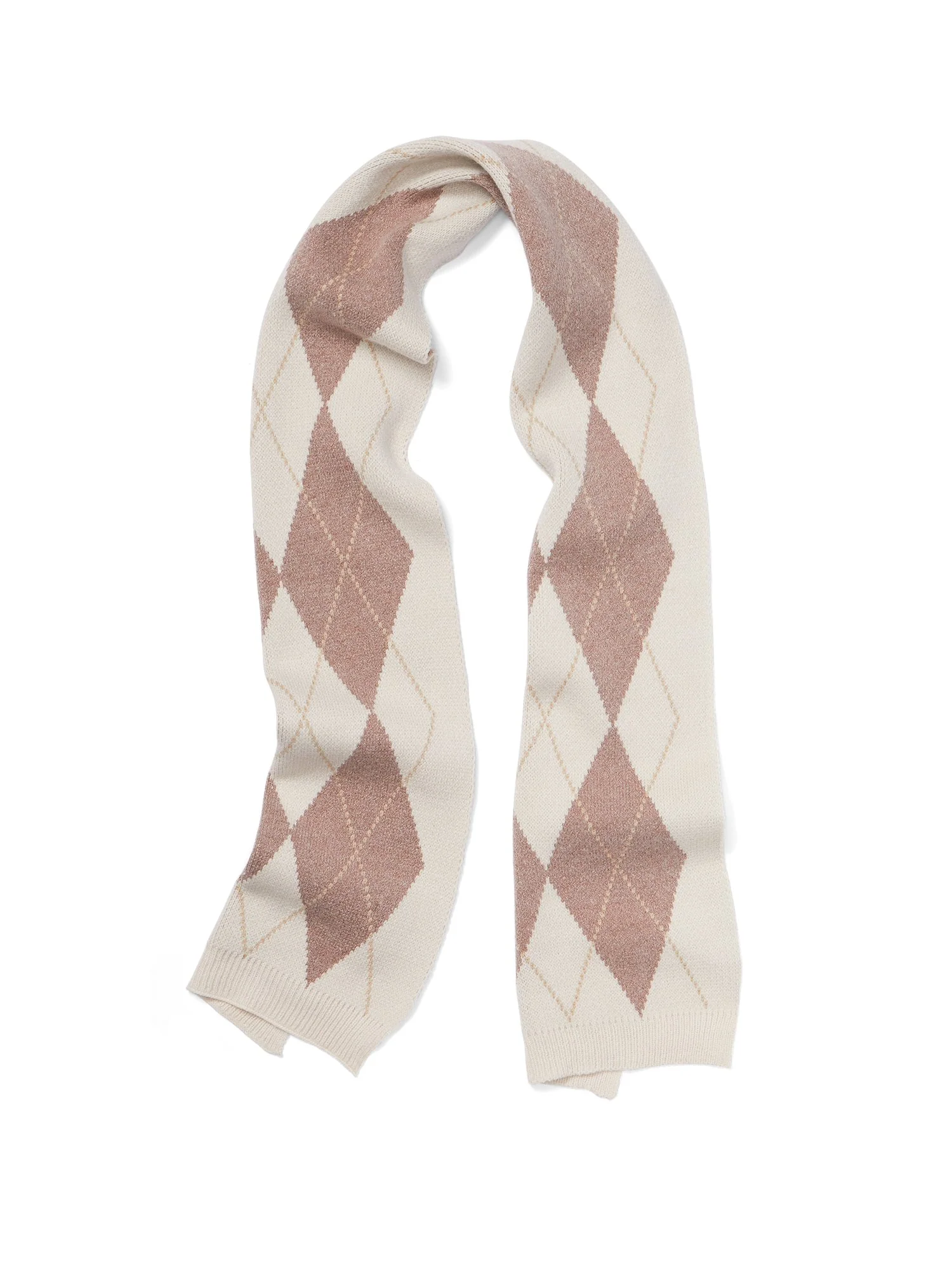 Argyle Knit Scarf - Image 14