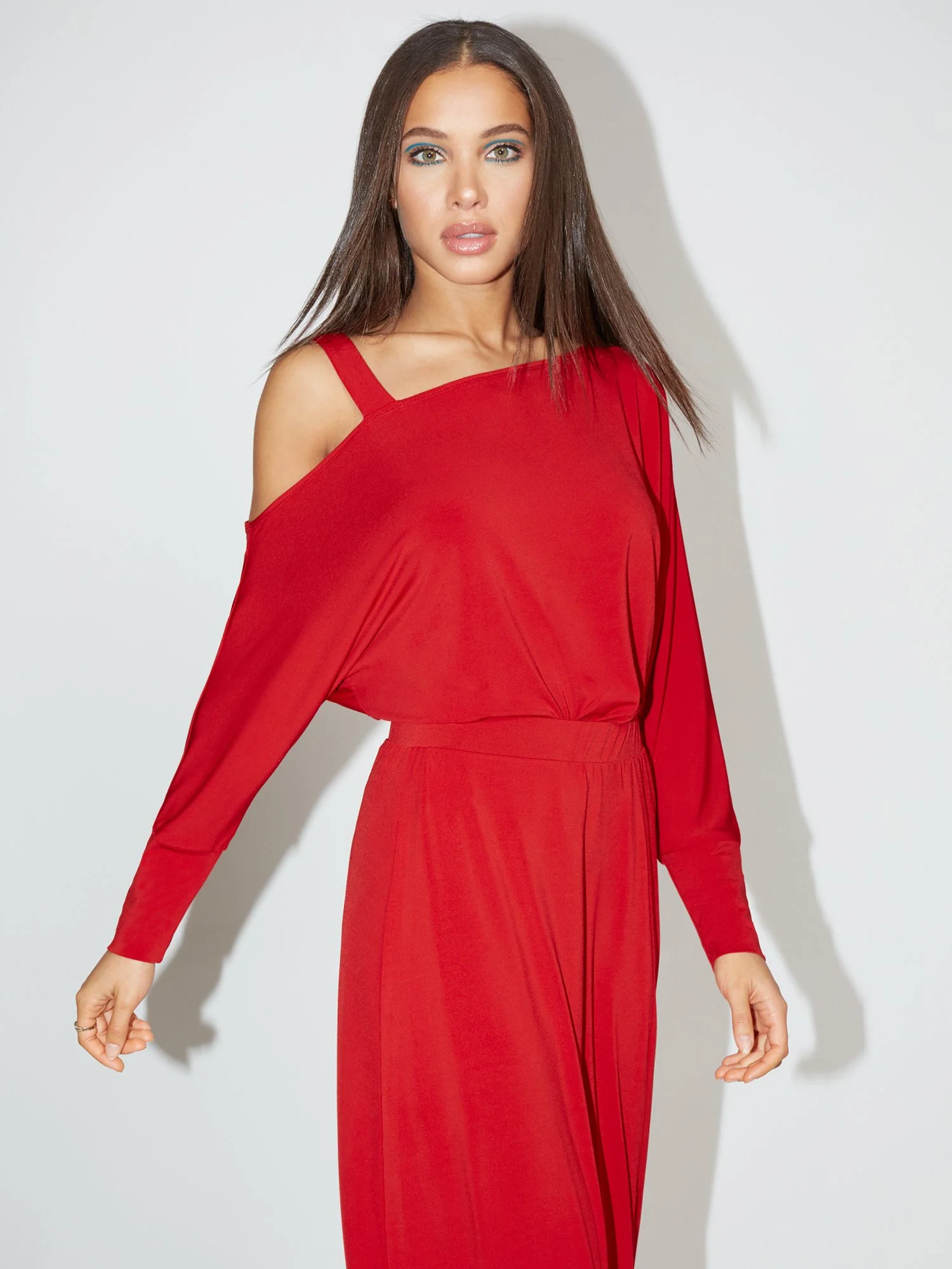 Asymmetrical Dolman-Sleeve Top - NY&C Style System - Image 10