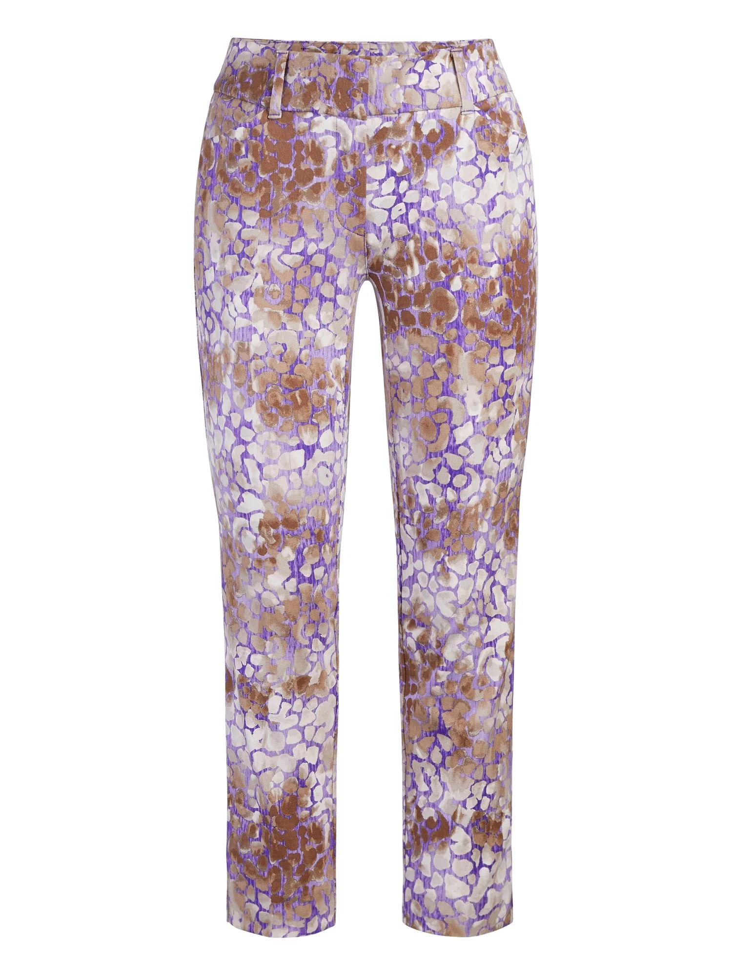 Audrey Capri Slim-Leg Pant - Leopard-Print - Image 7