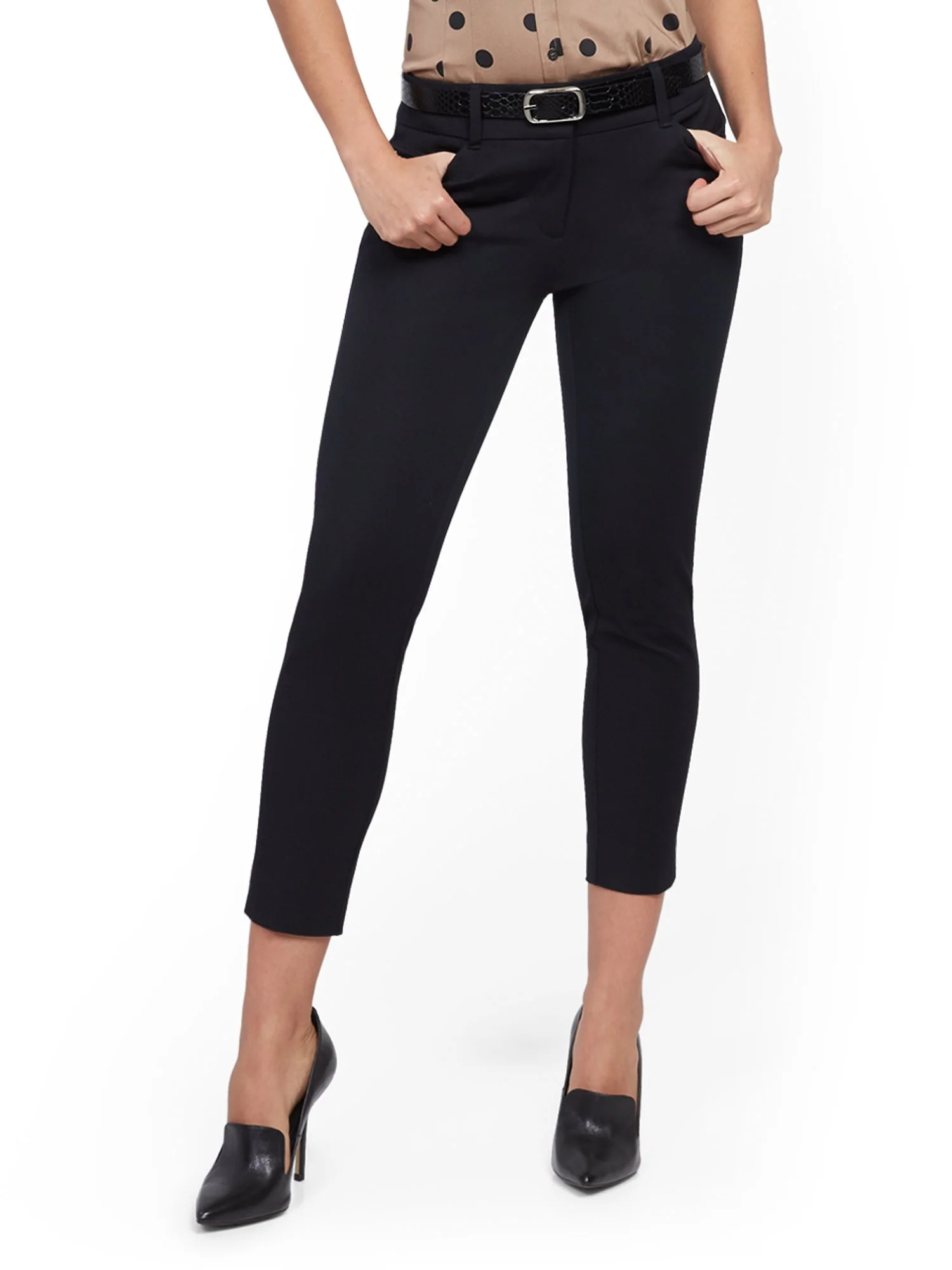 Audrey Slim-Leg Capri Pant - Image 2