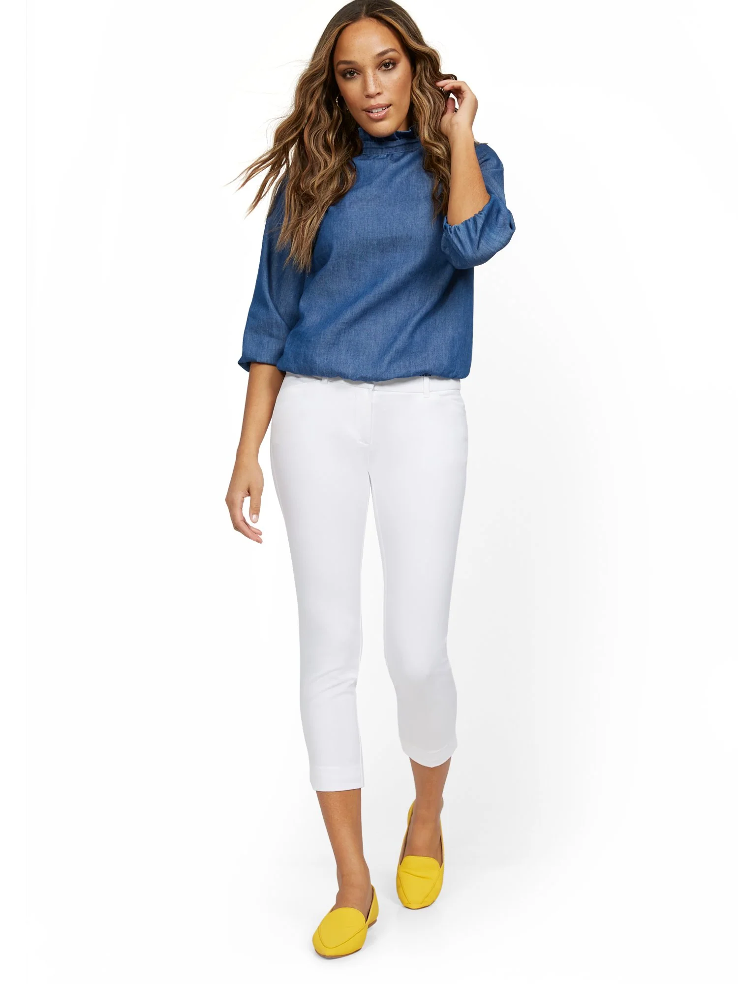 Audrey Slim-Leg Capri Pant - Image 8