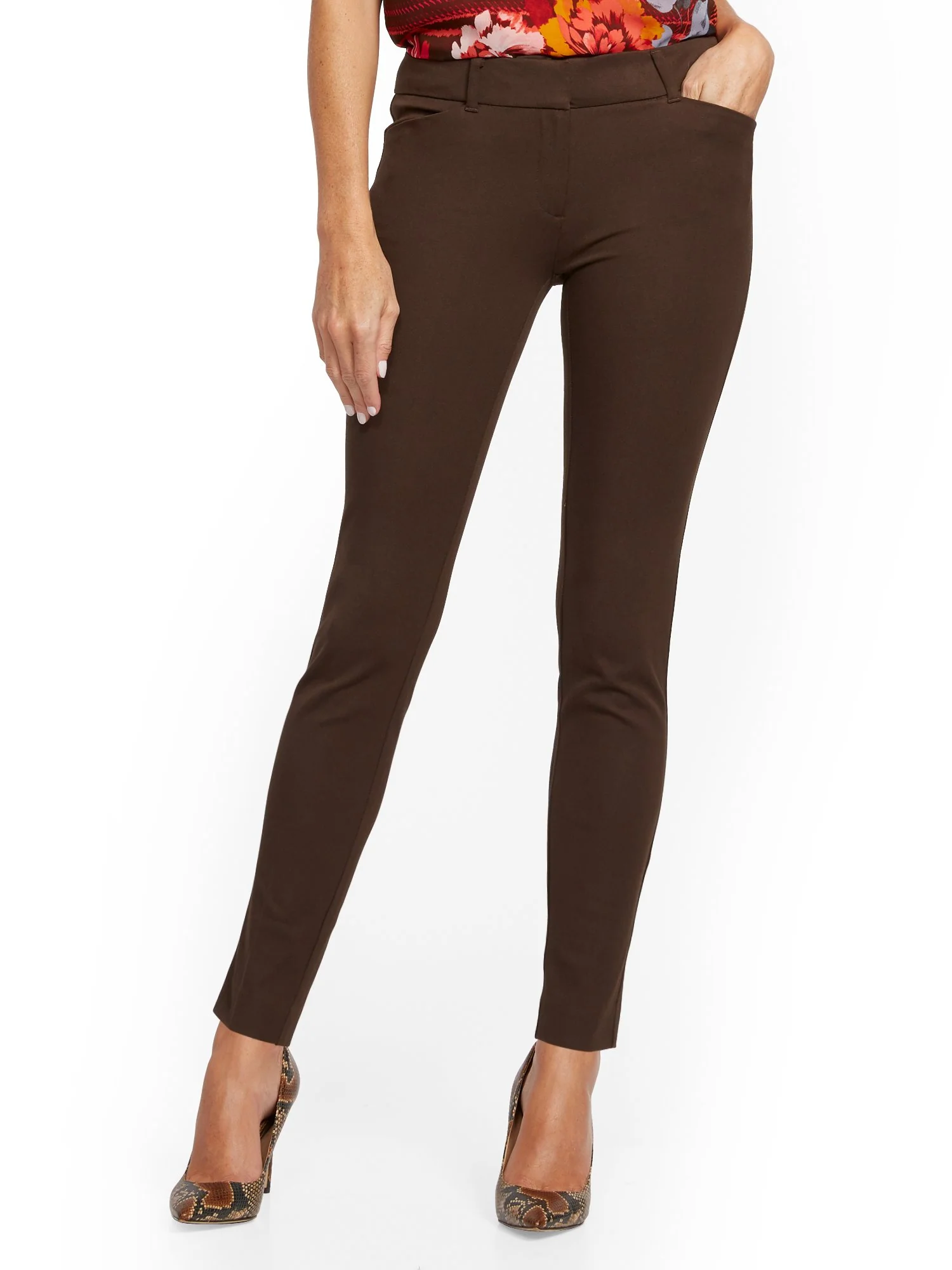 Audrey Slim-Leg Pant - Solid - Image 10