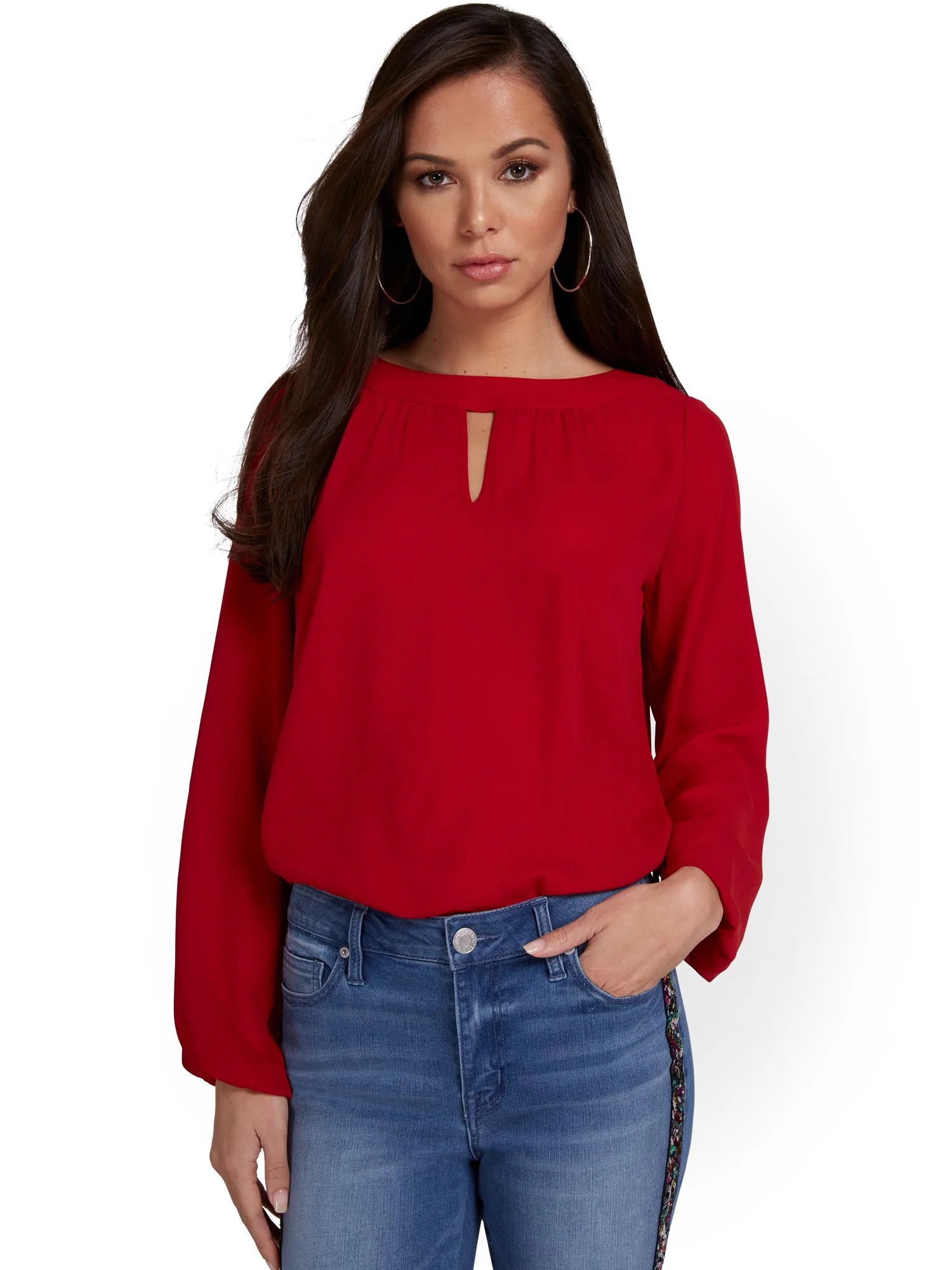 Back-Bow Blouse - Image 9