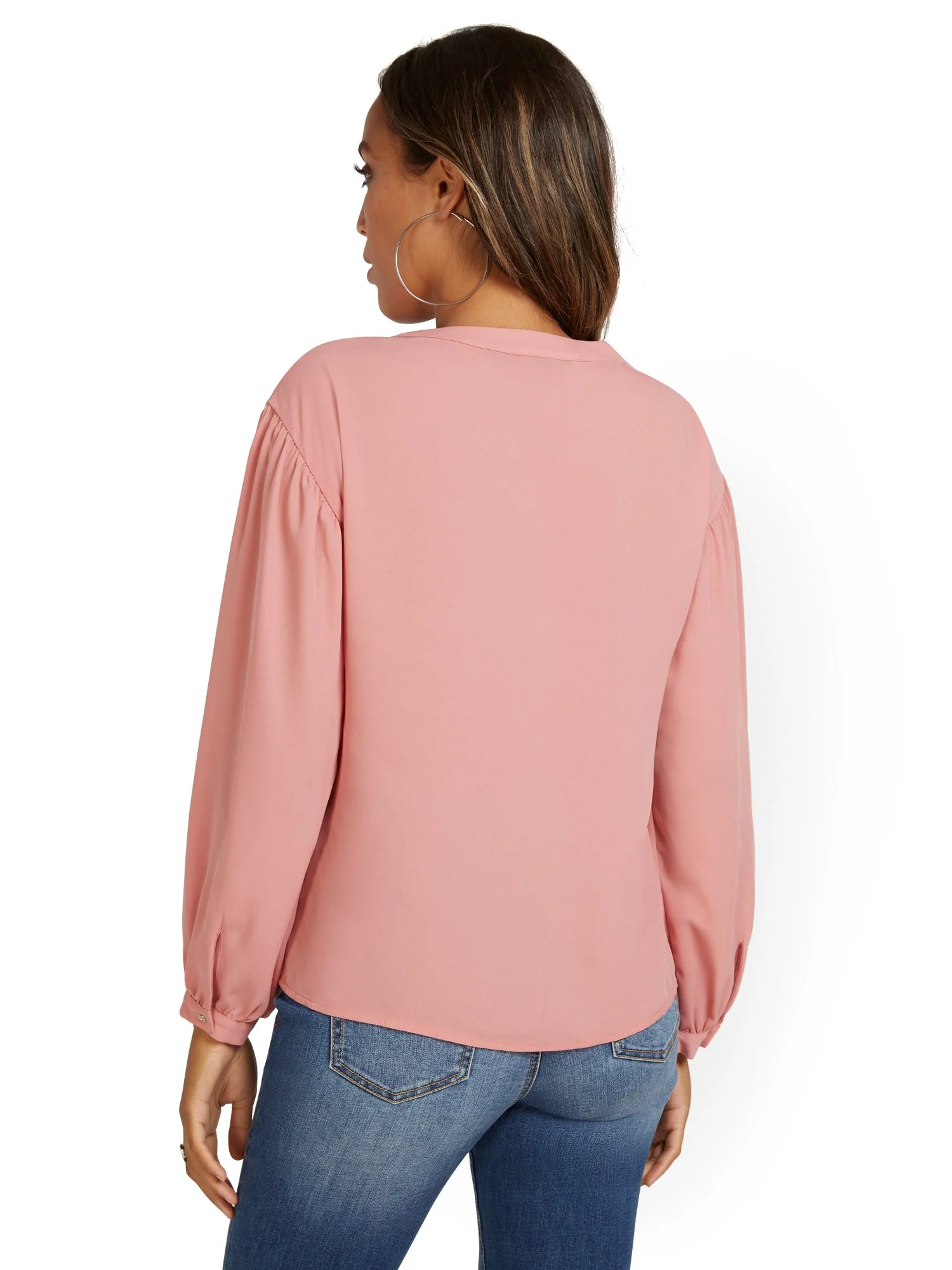 Balloon-Sleeve Top - Image 3
