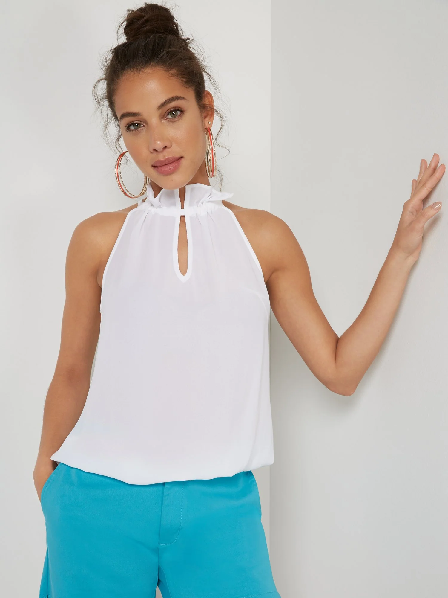 Banded Halter Top - Image 2