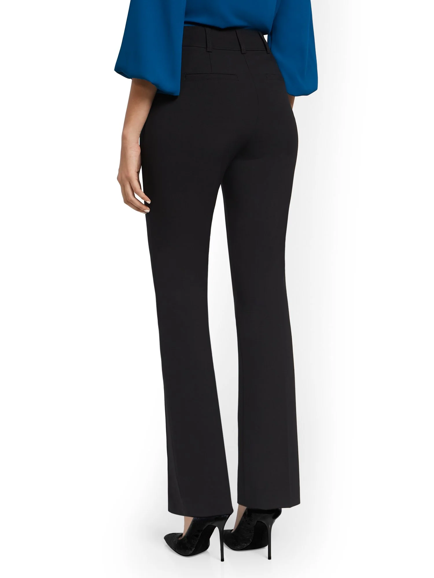 Barely Bootcut Pant - High Waisted - Essential Stretch - 7th Avenue - Image 3
