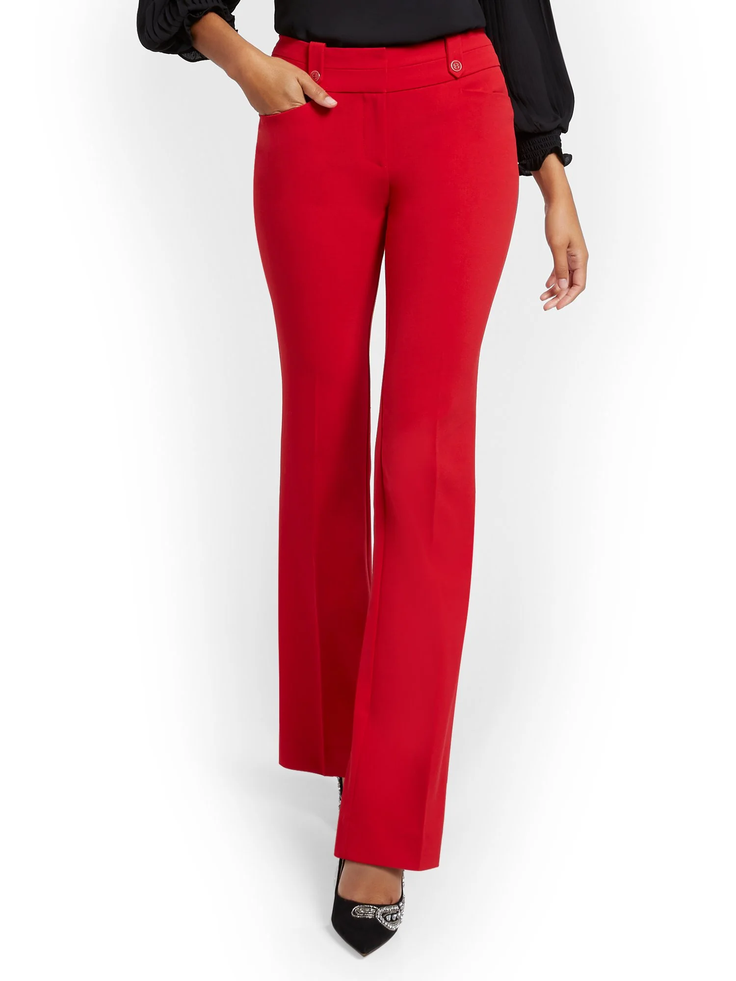 Barely Bootcut Pant - Mid-Rise - Essential Stretch - 7th Avenue - Image 10