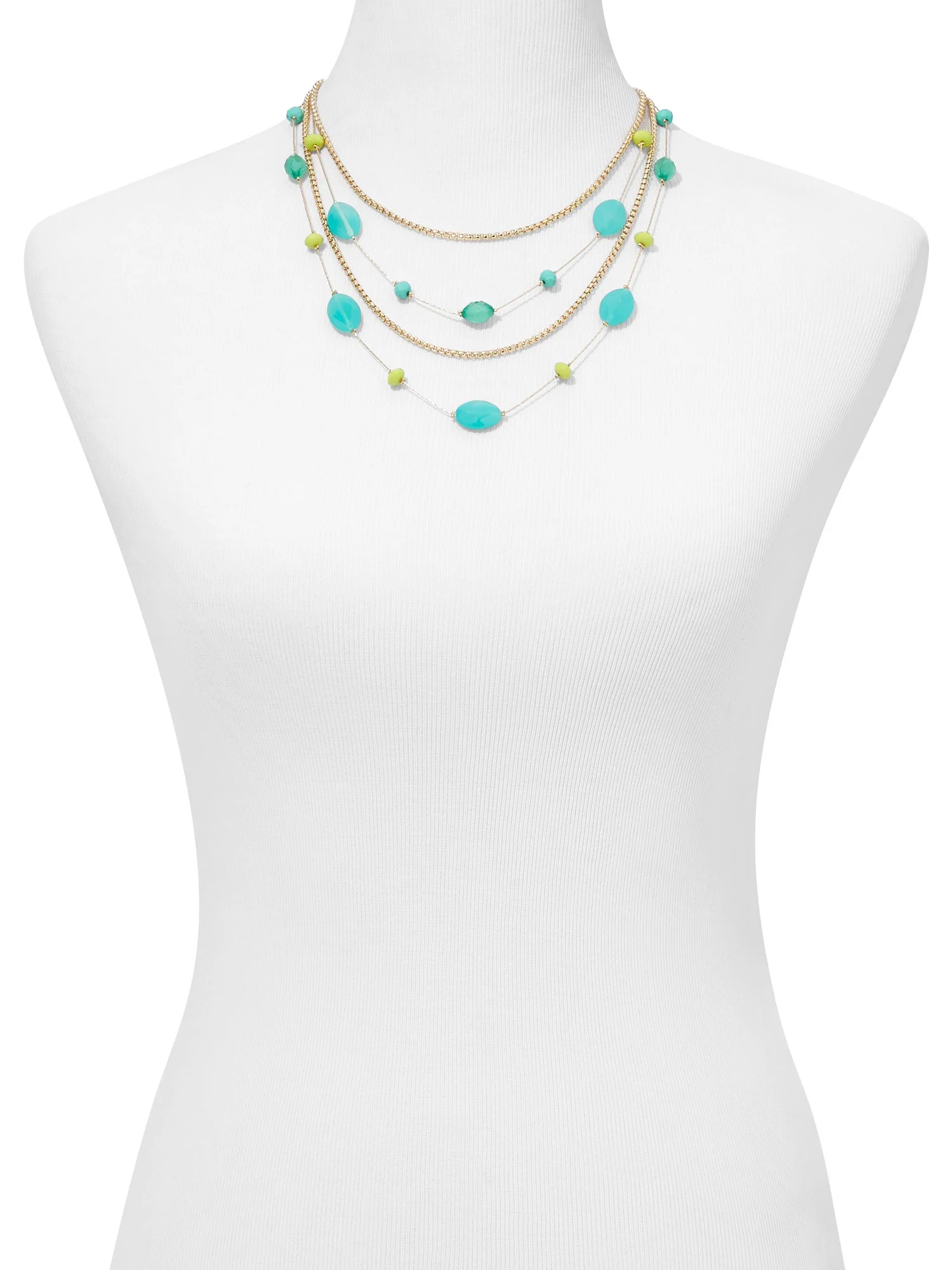 Beaded Illusion Necklace - Image 2