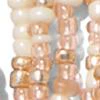 Beaded Tassel Hoop Earring - Image 2