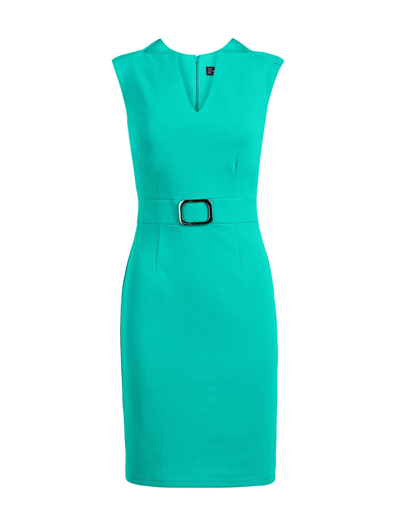 Belted Sheath Dress - Magic Crepe® - Image 12