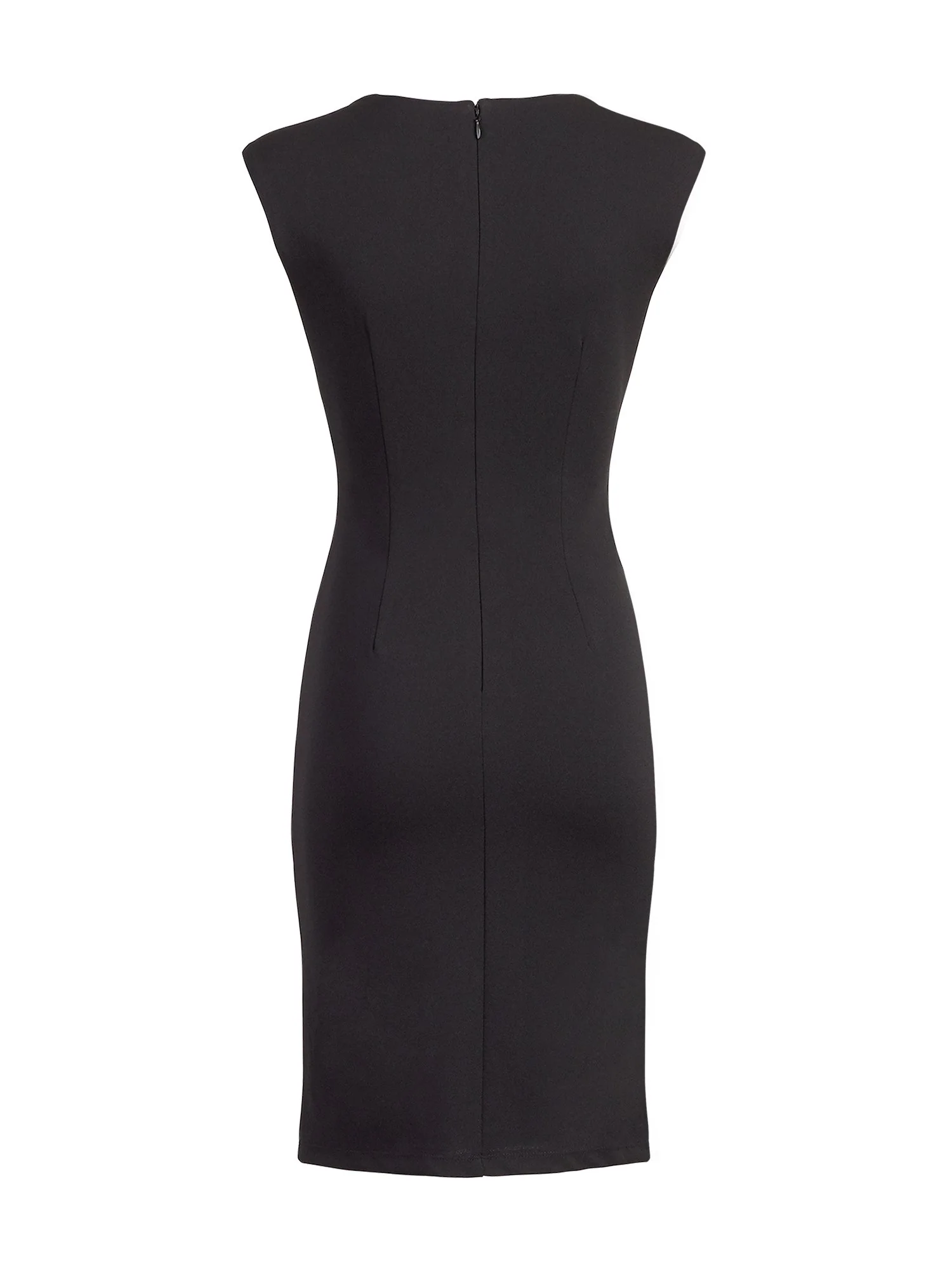 Belted Sheath Dress - Magic Crepe® - Image 3