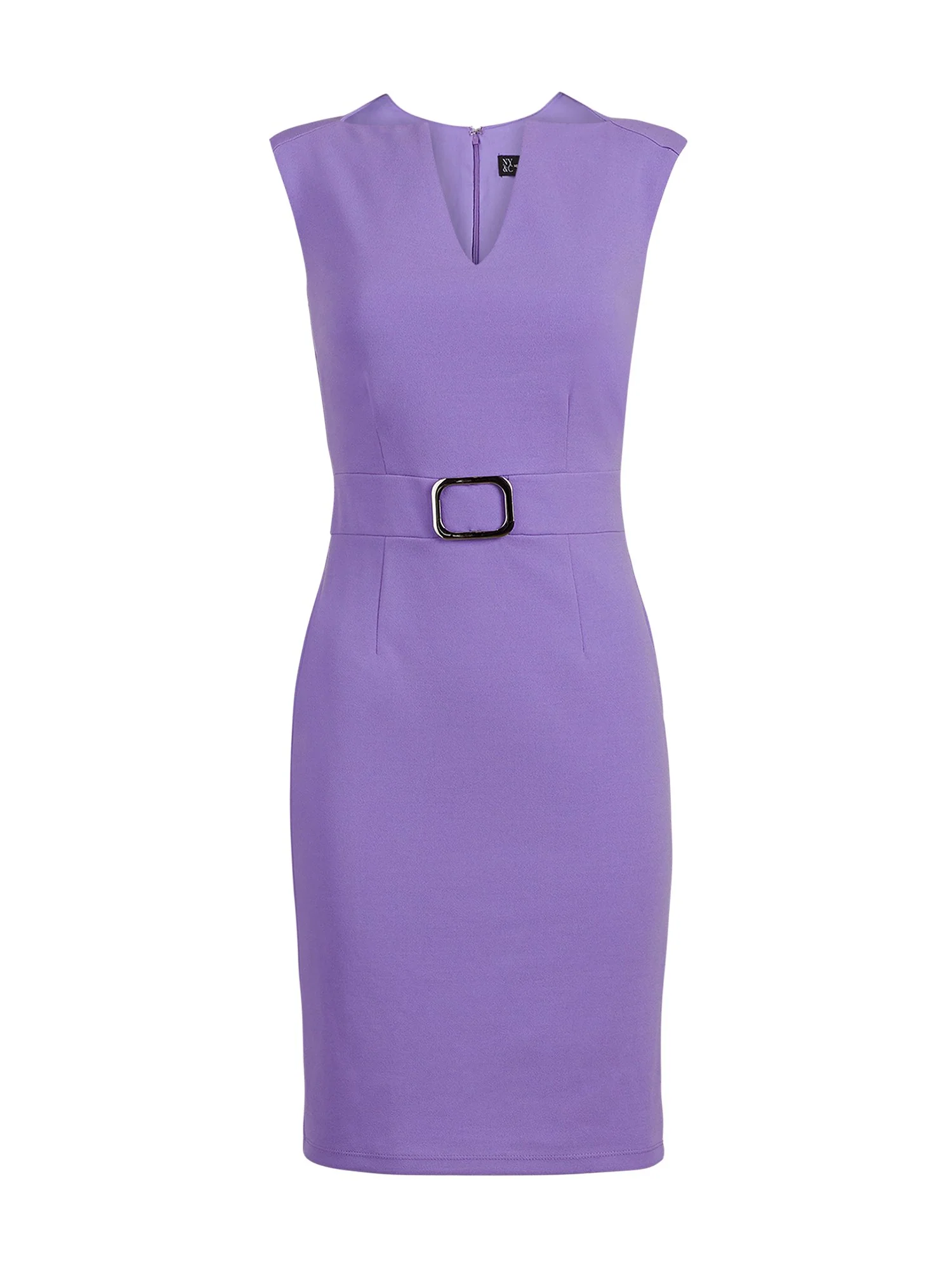 Belted Sheath Dress - Magic Crepe® - Image 6