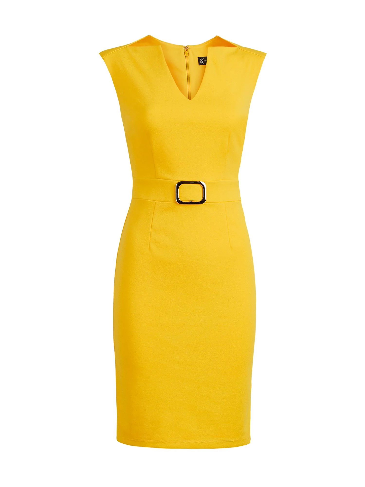 Belted Sheath Dress - Magic Crepe® - Image 9