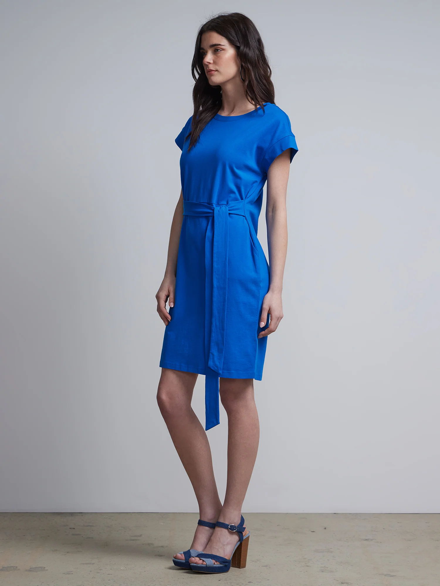 Belted T-Shirt Dress - Image 14