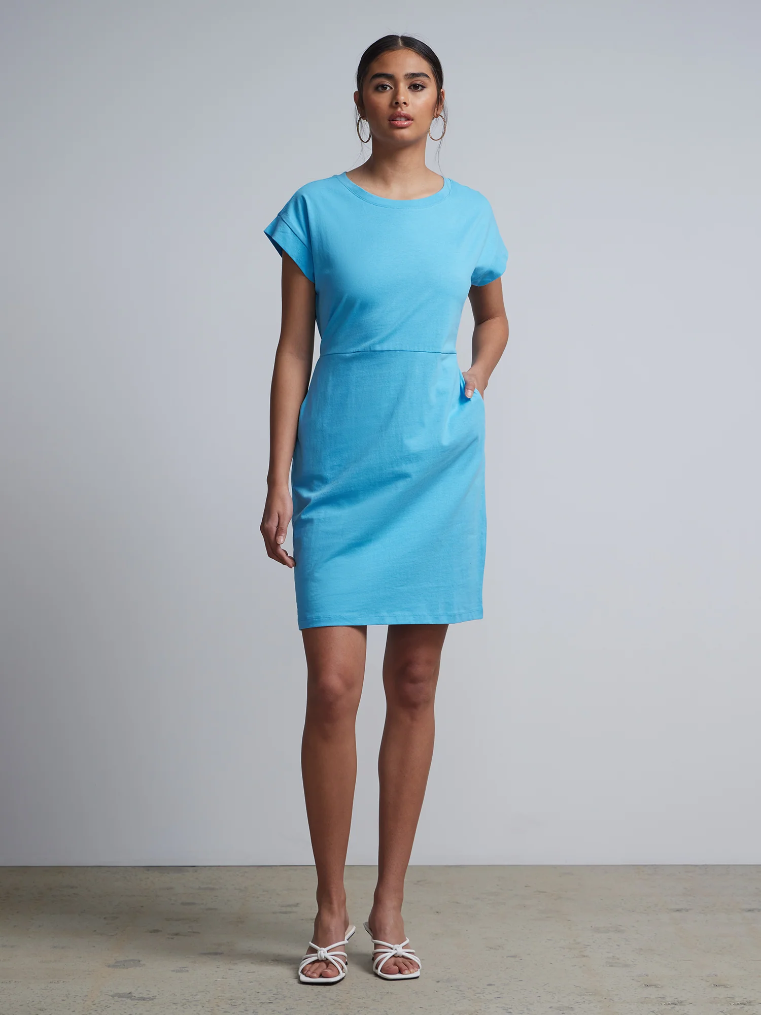Belted T-Shirt Dress - Image 17