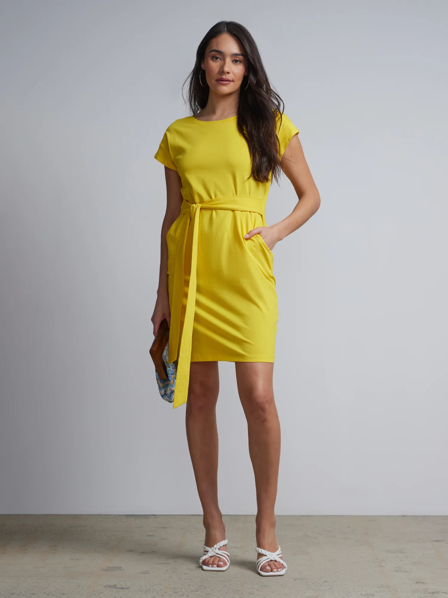Belted T-Shirt Dress - Image 5