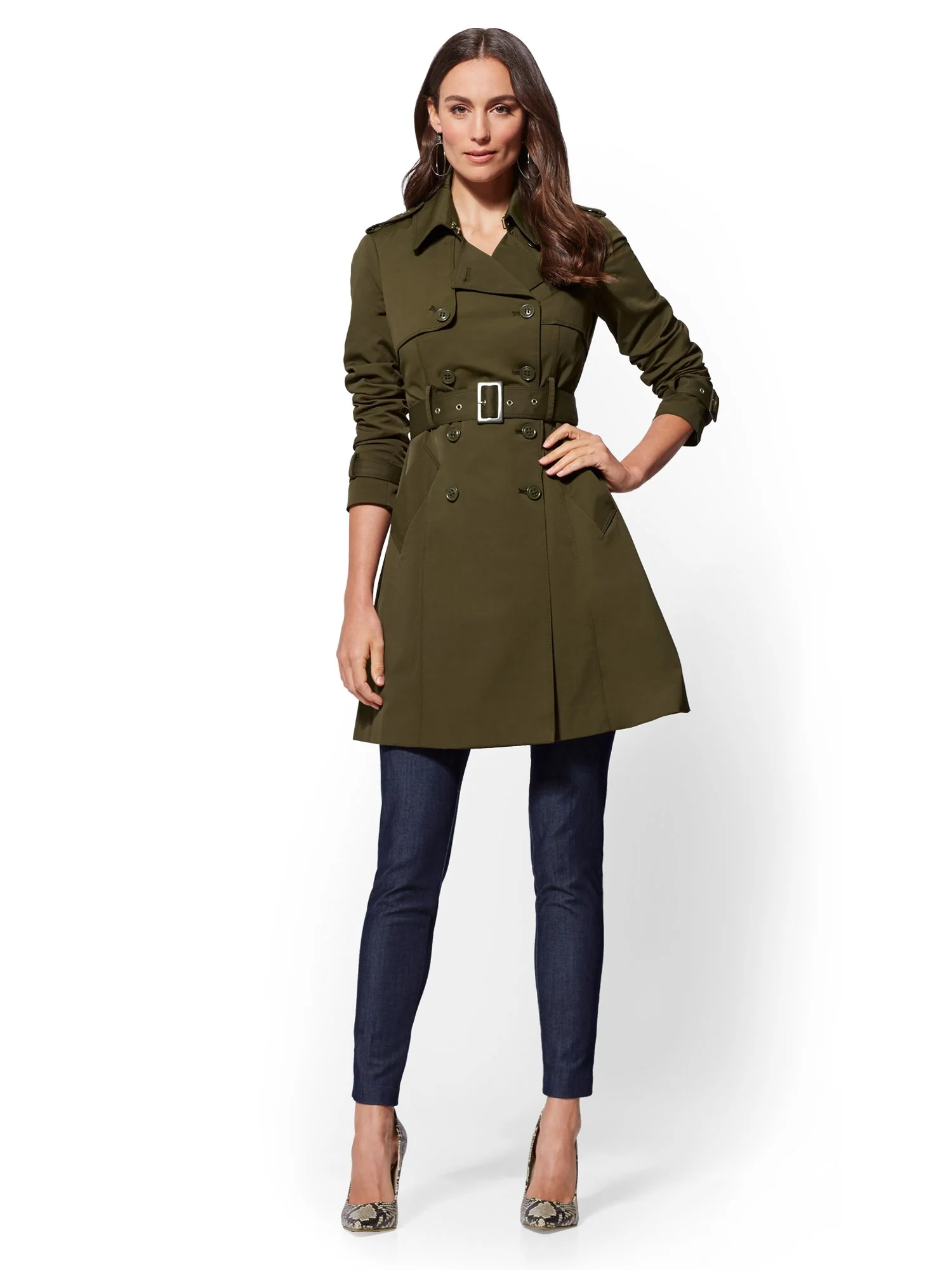 Belted Trenchcoat - 7th Avenue - Image 30