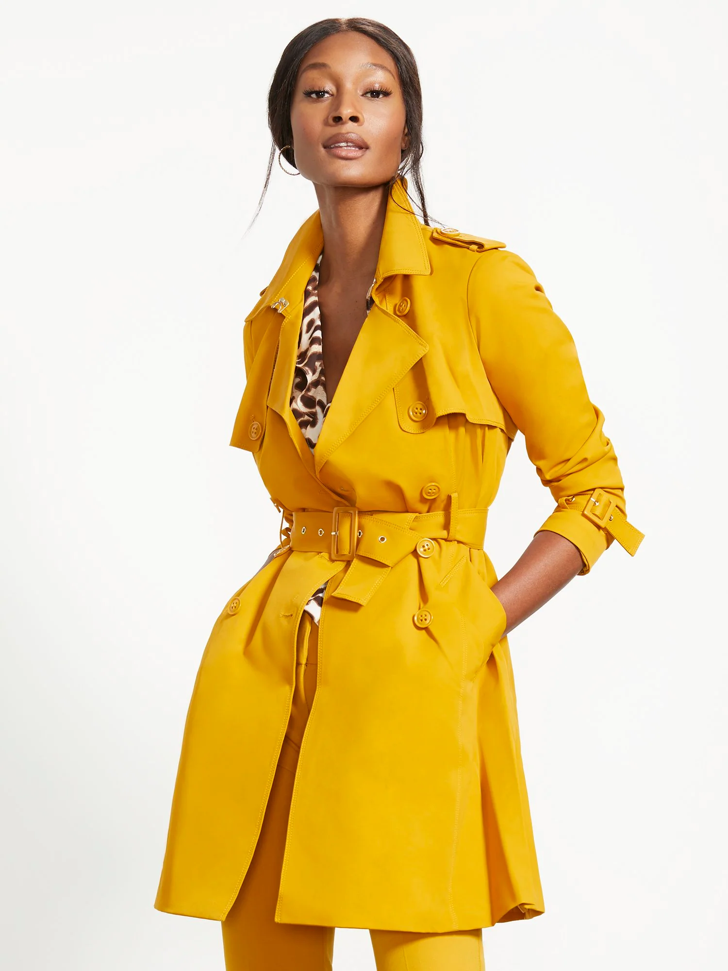 Belted Trenchcoat - 7th Avenue - Image 33