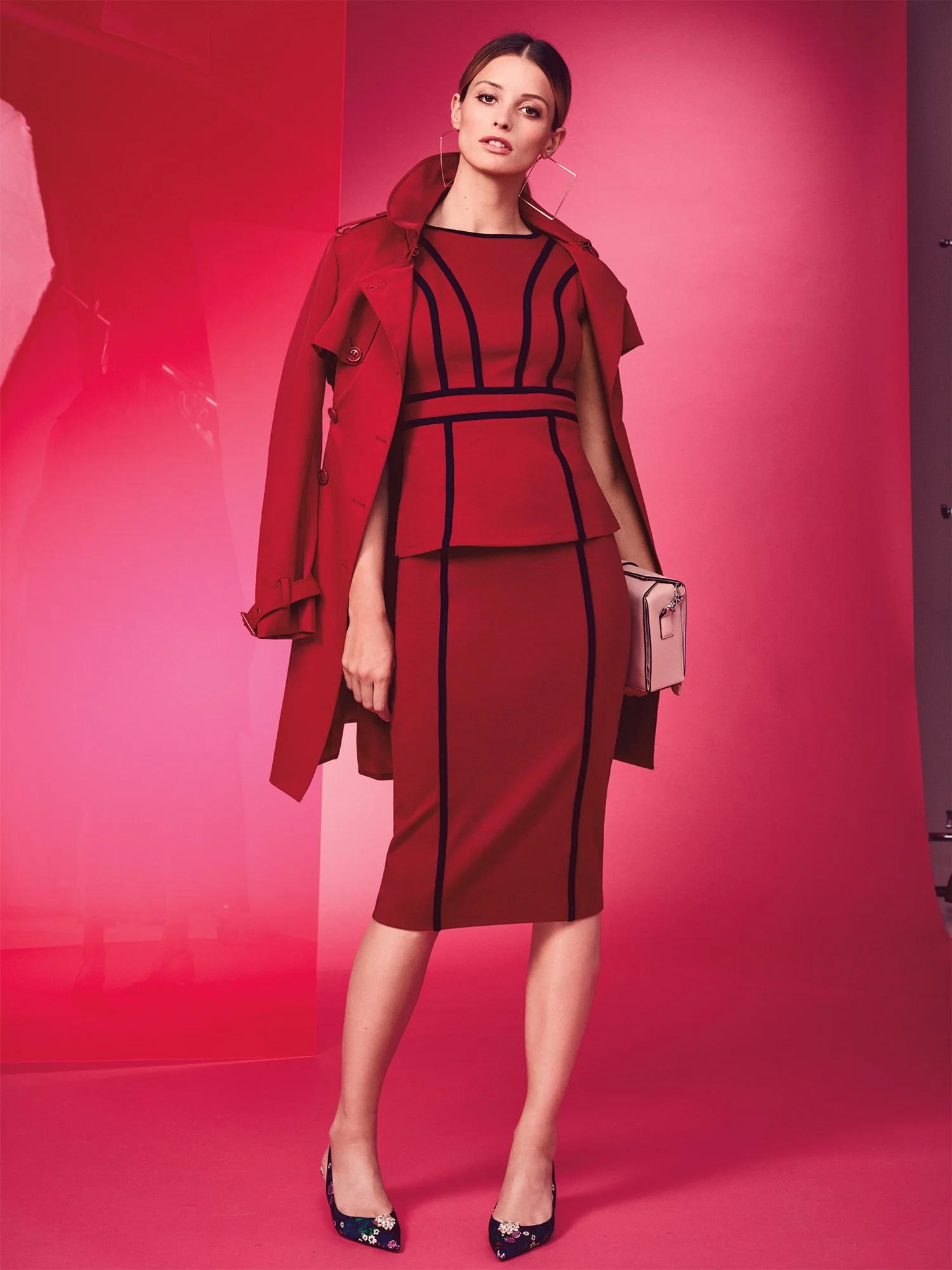 Belted Trenchcoat - 7th Avenue - Image 38