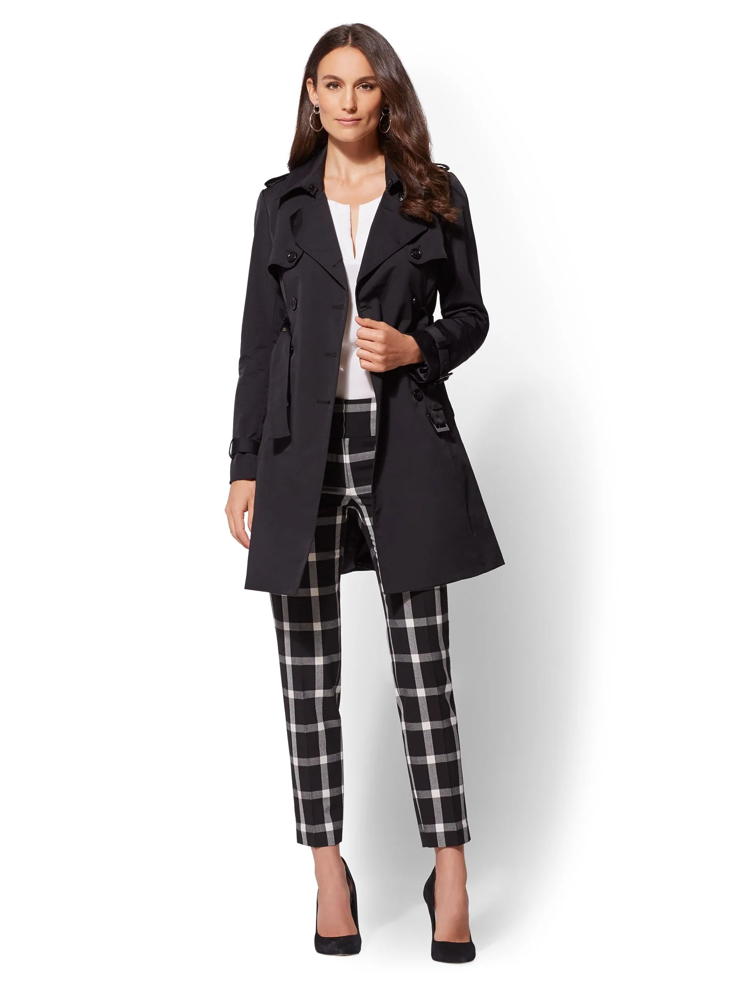 Belted Trenchcoat - 7th Avenue - Image 4