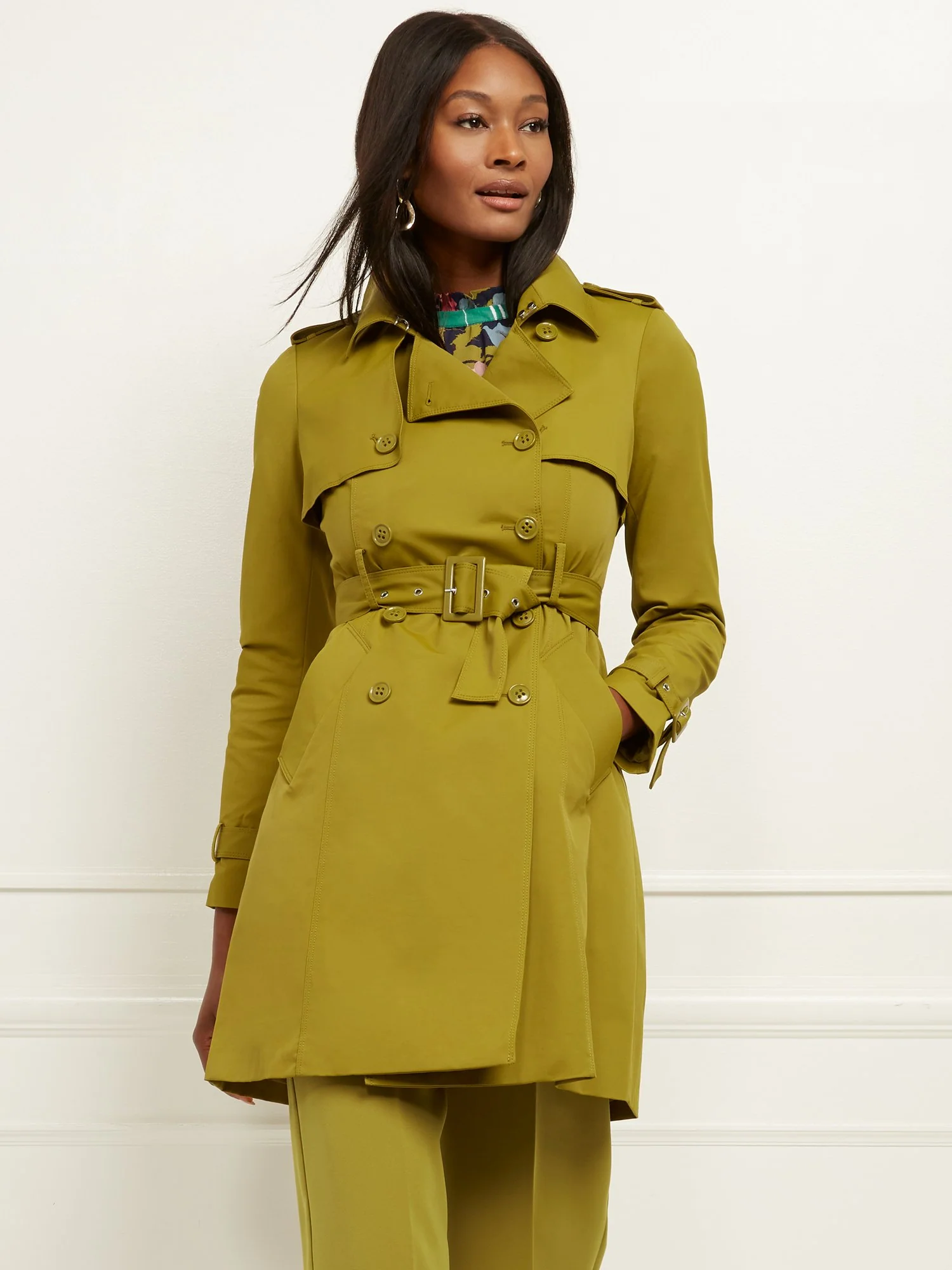 Belted Trenchcoat - 7th Avenue - Image 8
