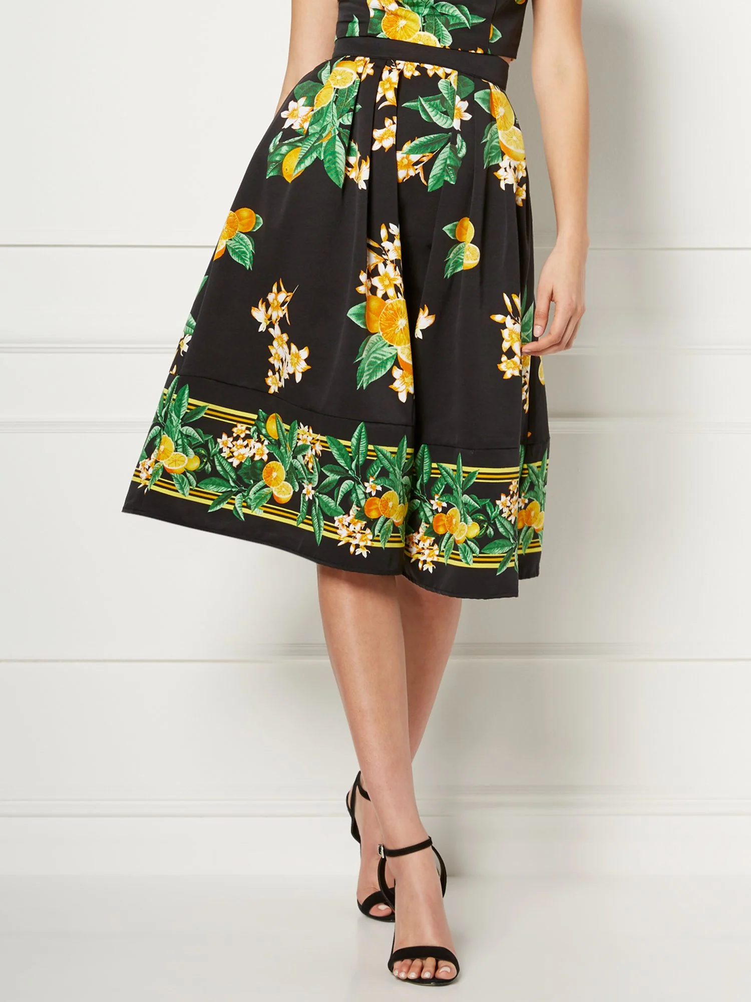 Black Maddie Skirt - Eva Mendes Collection - Image 2