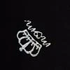 Black 'Queen Mom' Jogger Pajama Pant - Image 4