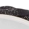Black Rope Hoop Earring - Image 2
