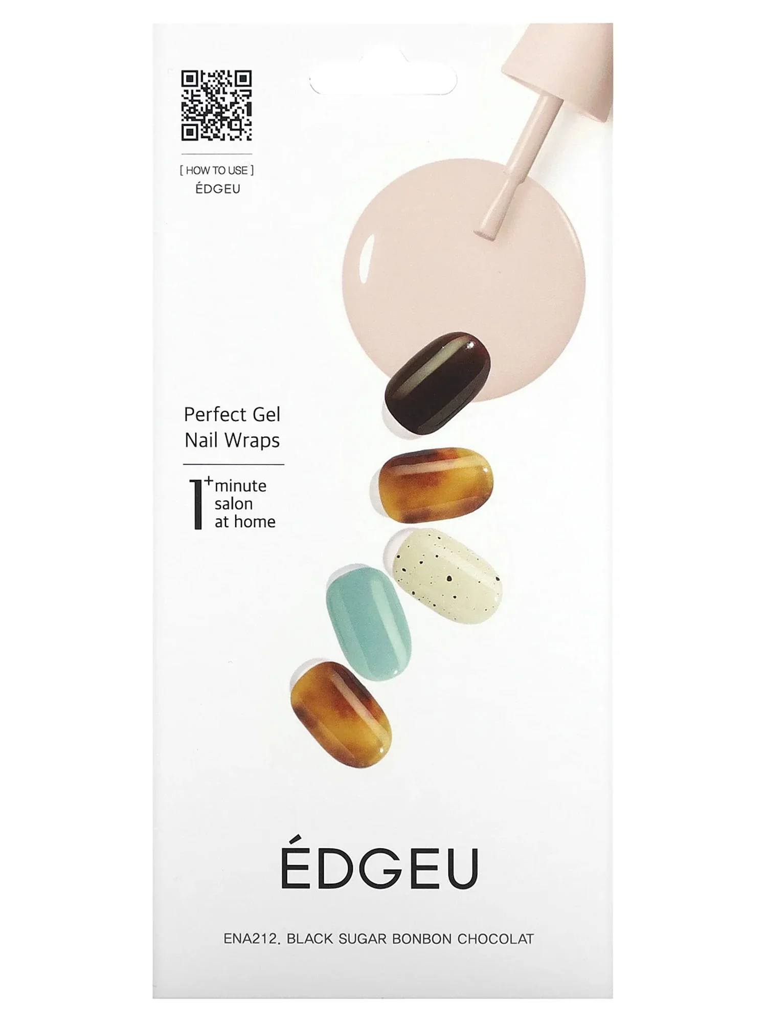 Edegu Sugar Bonbon Chocolate Nail Wrap - Brands We Love - Image 2