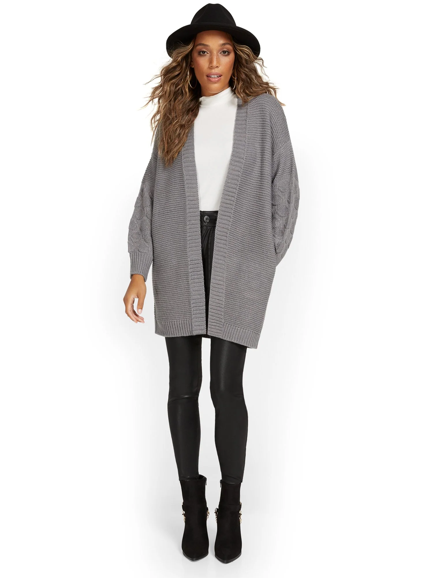 Bobble-Sleeve Cardigan - Image 5