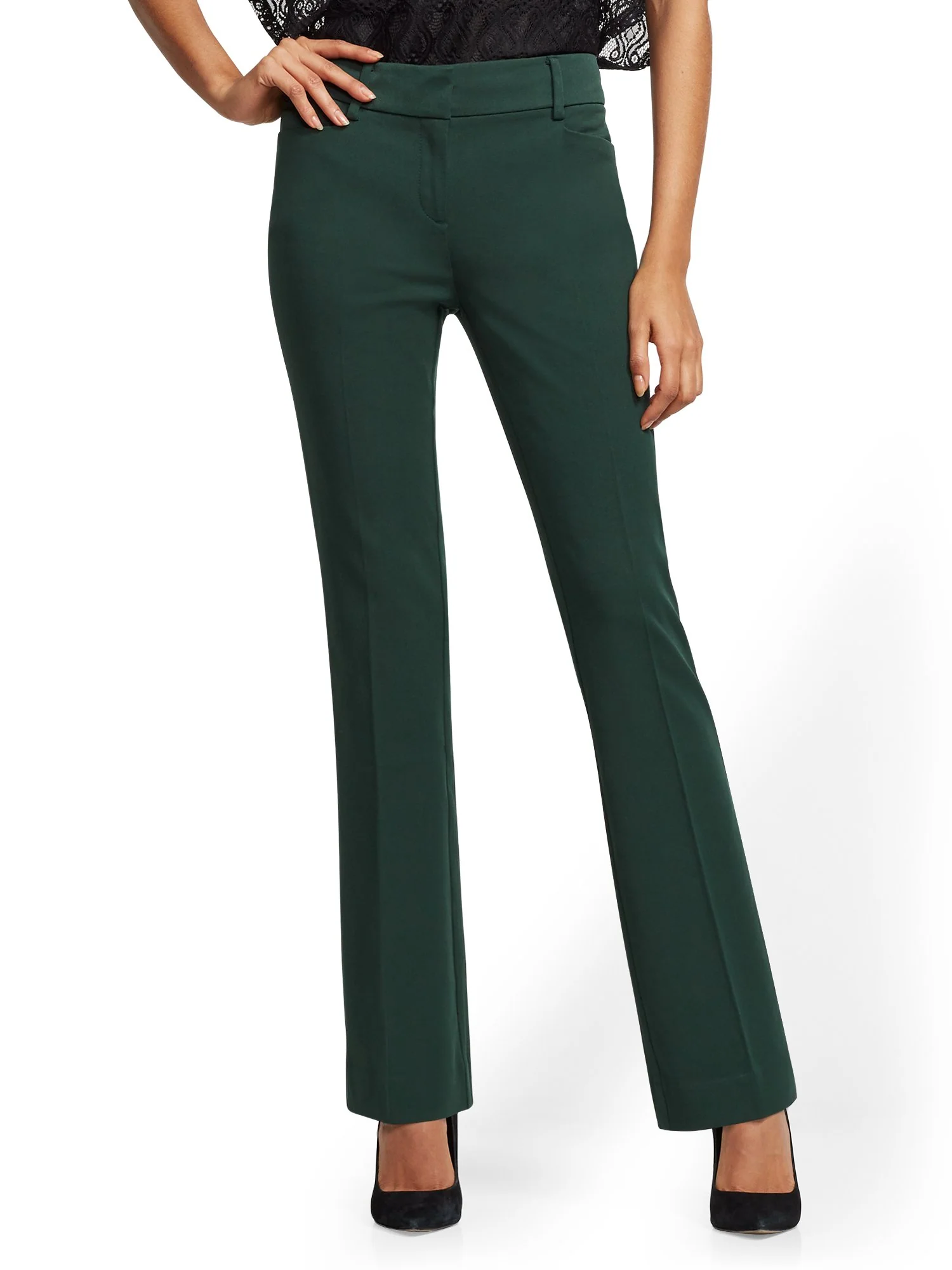 Bootcut Pant - Mid Rise - SuperStretch - 7th Avenue - Image 10