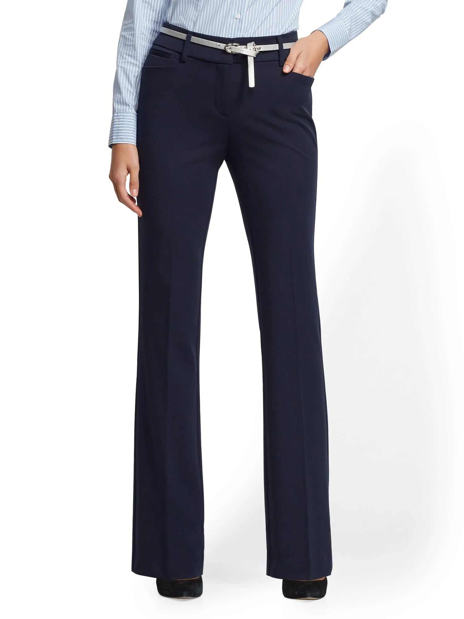 Bootcut Pant - Mid Rise - SuperStretch - 7th Avenue - Image 6