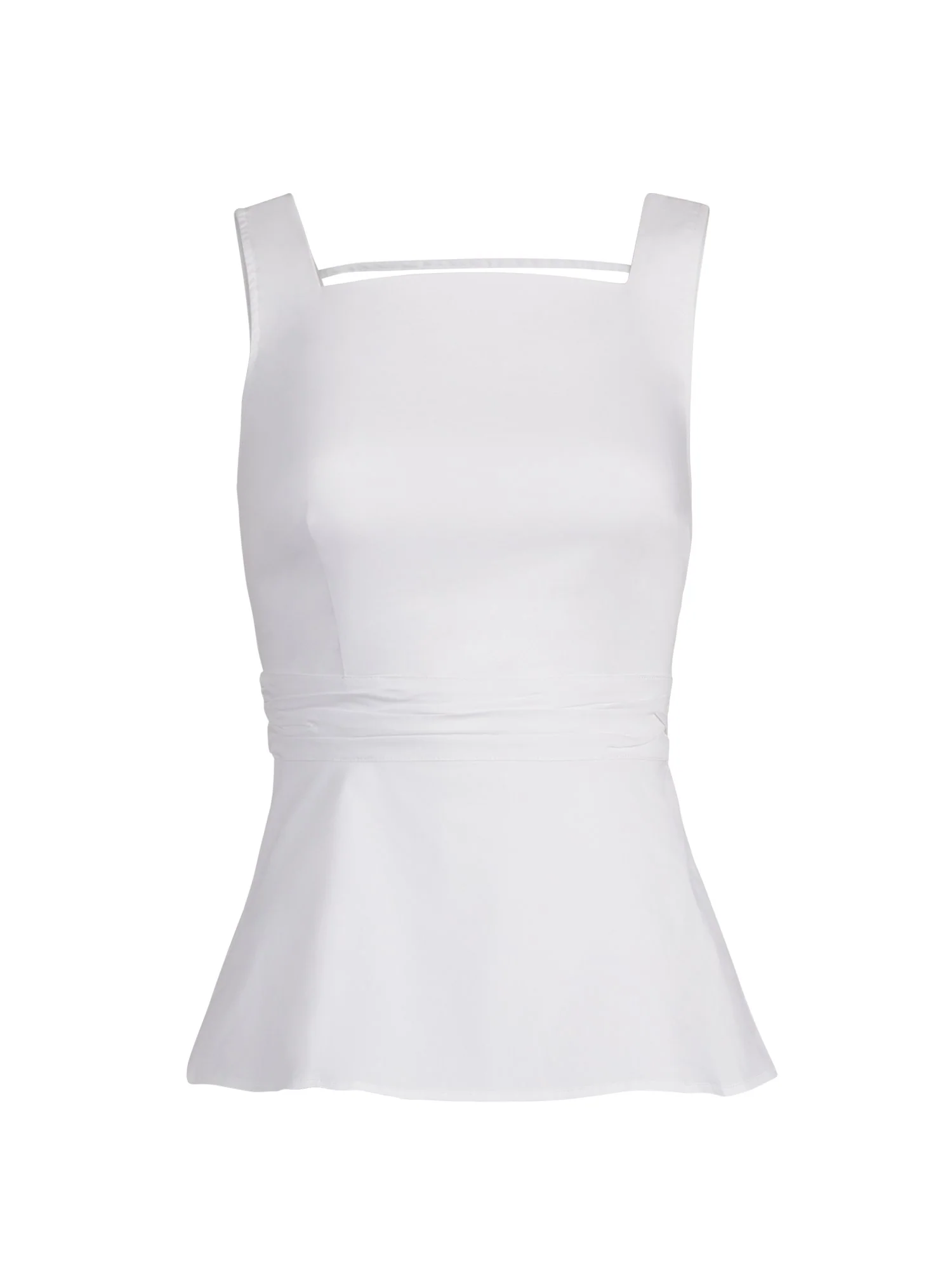 Bow-Back Peplum Top - 7th Avenue - Image 2