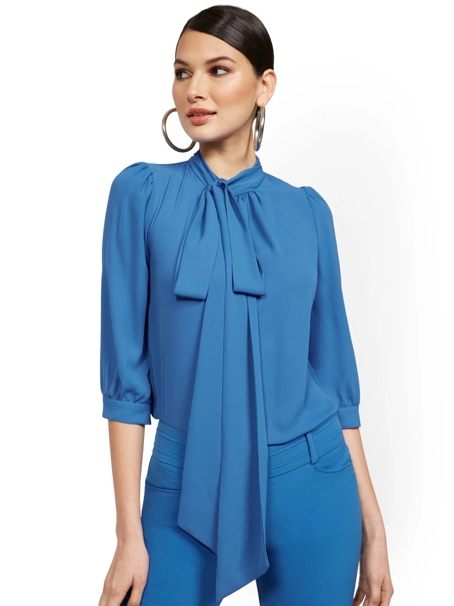 Bow Blouse - 7th Avenue - Image 5
