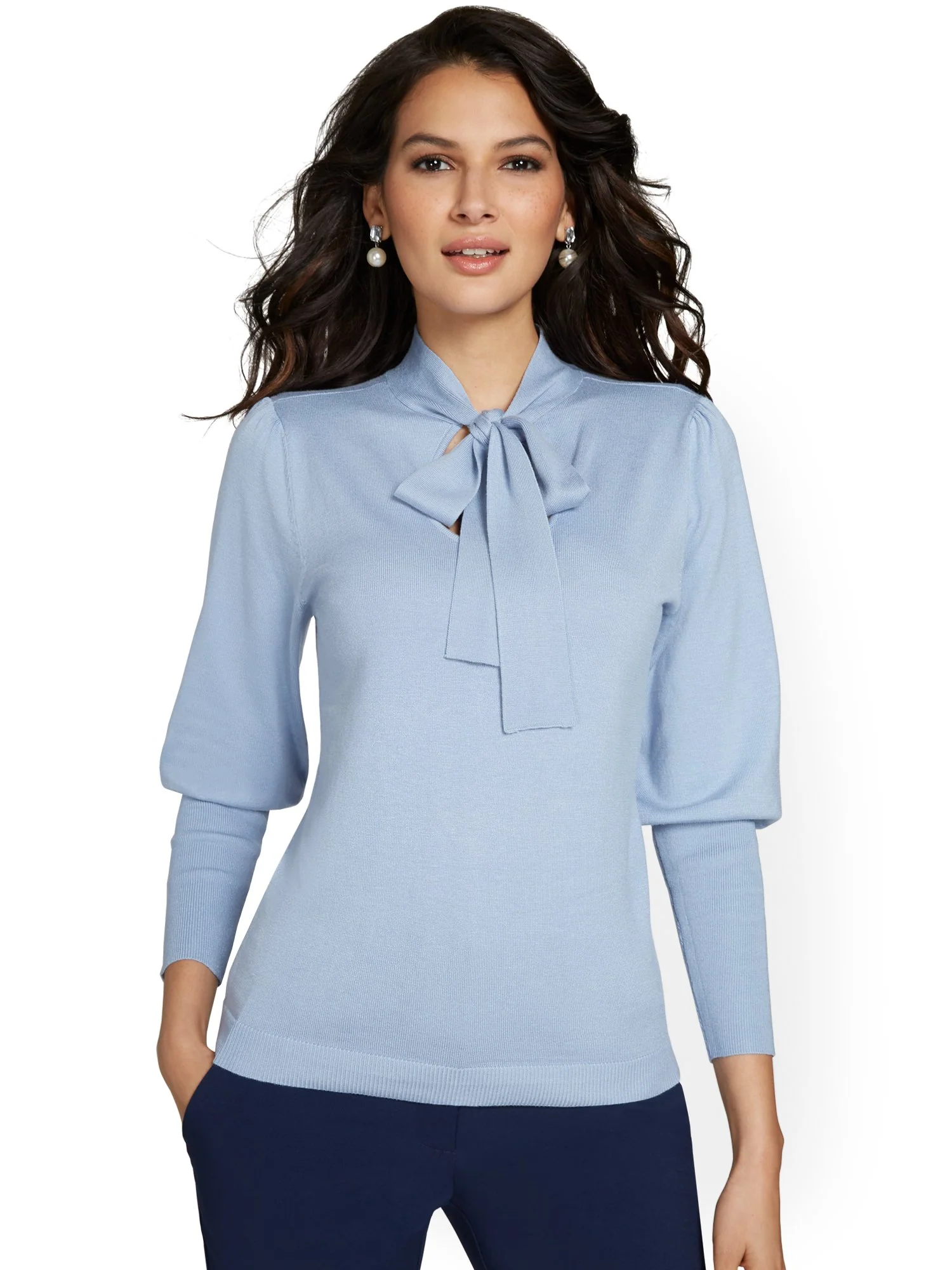 Bow-Front Sweater - Image 5