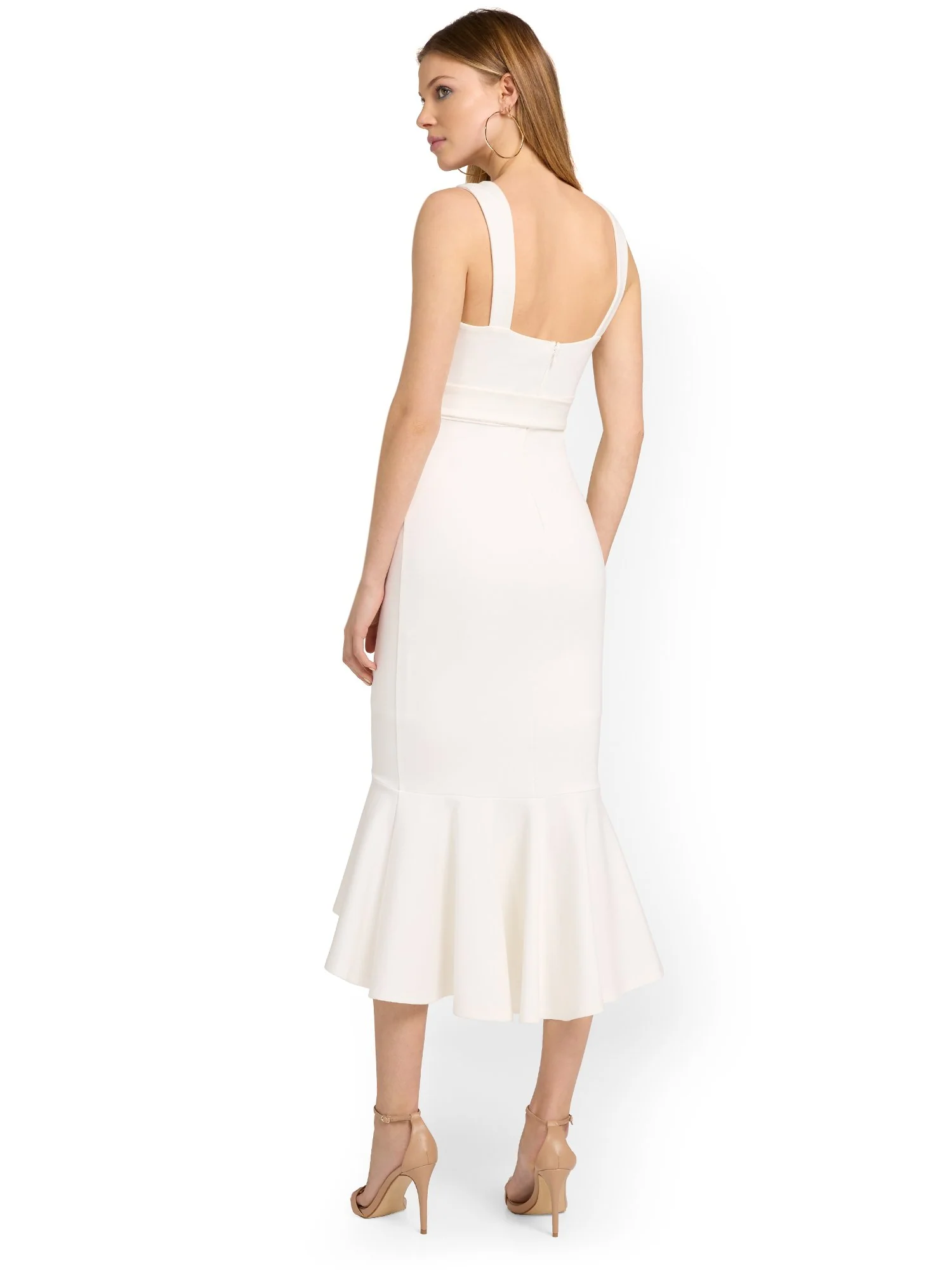 Lena Bow-Front Trumpet Dress - Brands We Love - Image 3