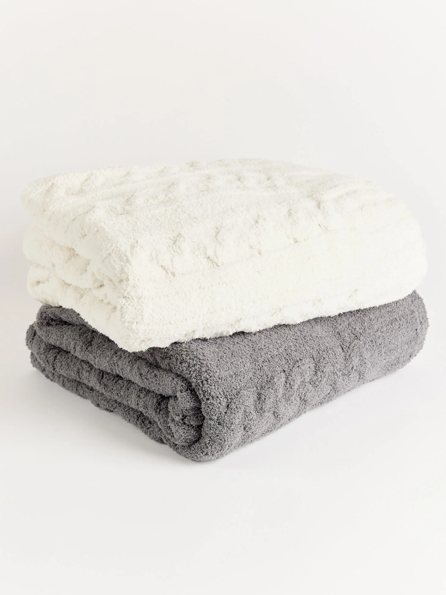 Braided Cable Knit Throw Blanket - Comfy Luxe - Image 4