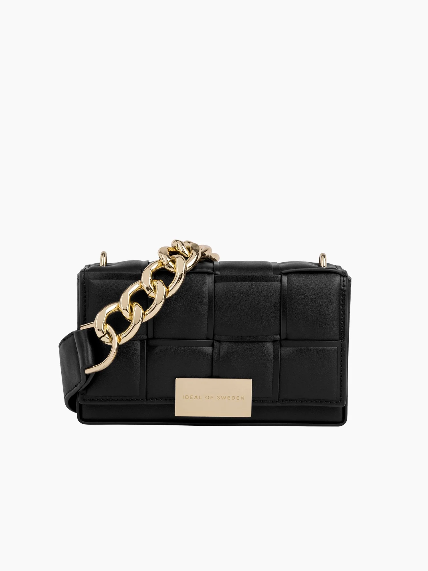 Ideal Of Sweden Braided Crossbody Bag, Black - Brands We Love - Image 2