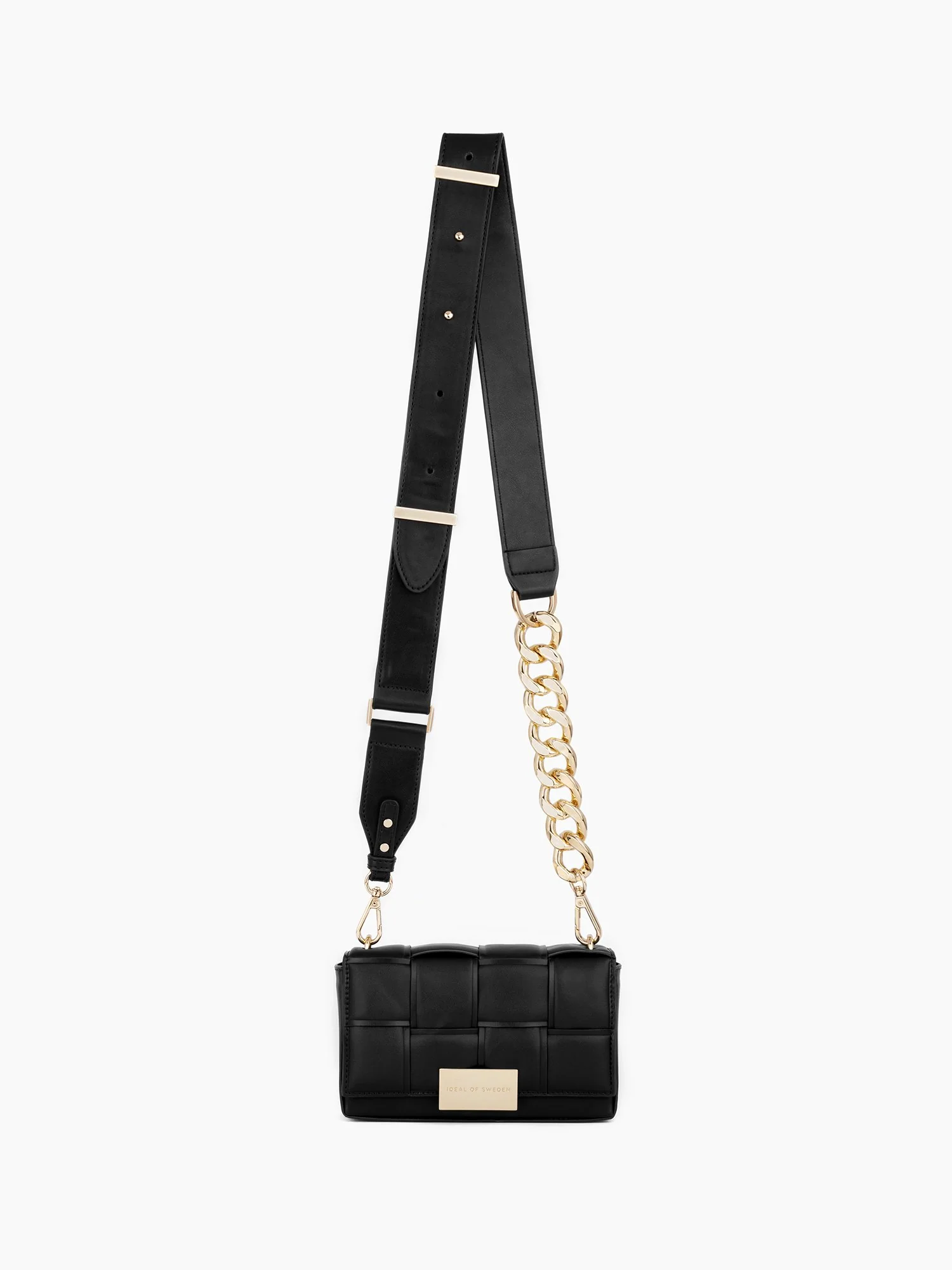 Ideal Of Sweden Braided Crossbody Bag, Black - Brands We Love - Image 3